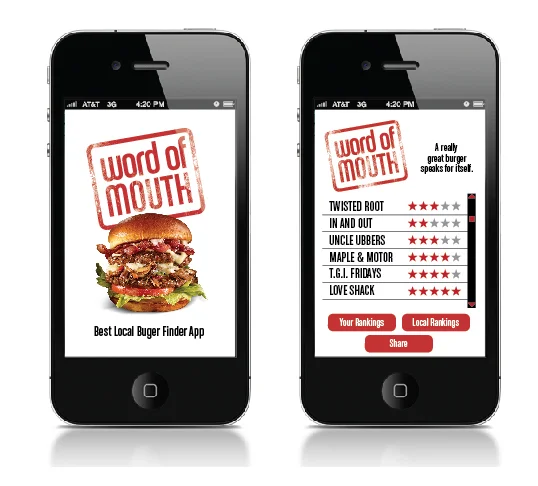Mobile Word Of Mouth Ap