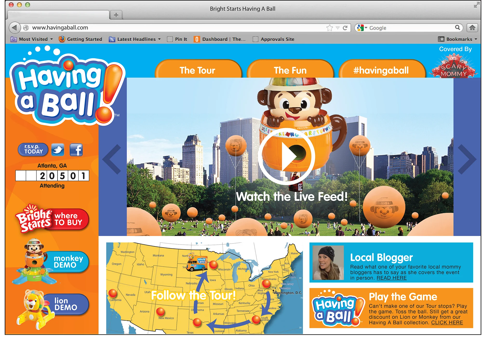 Event Microsite