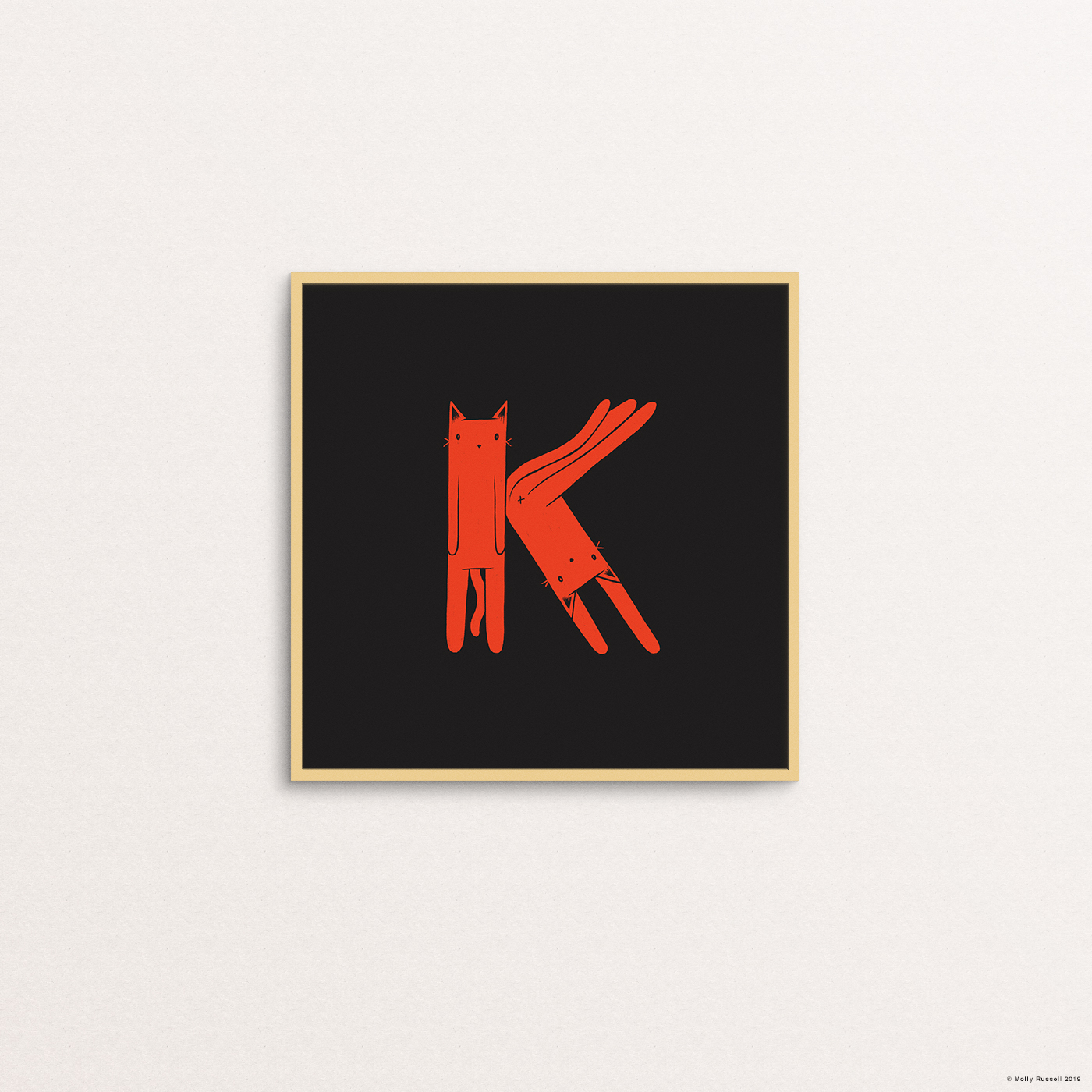 K is for Koko.