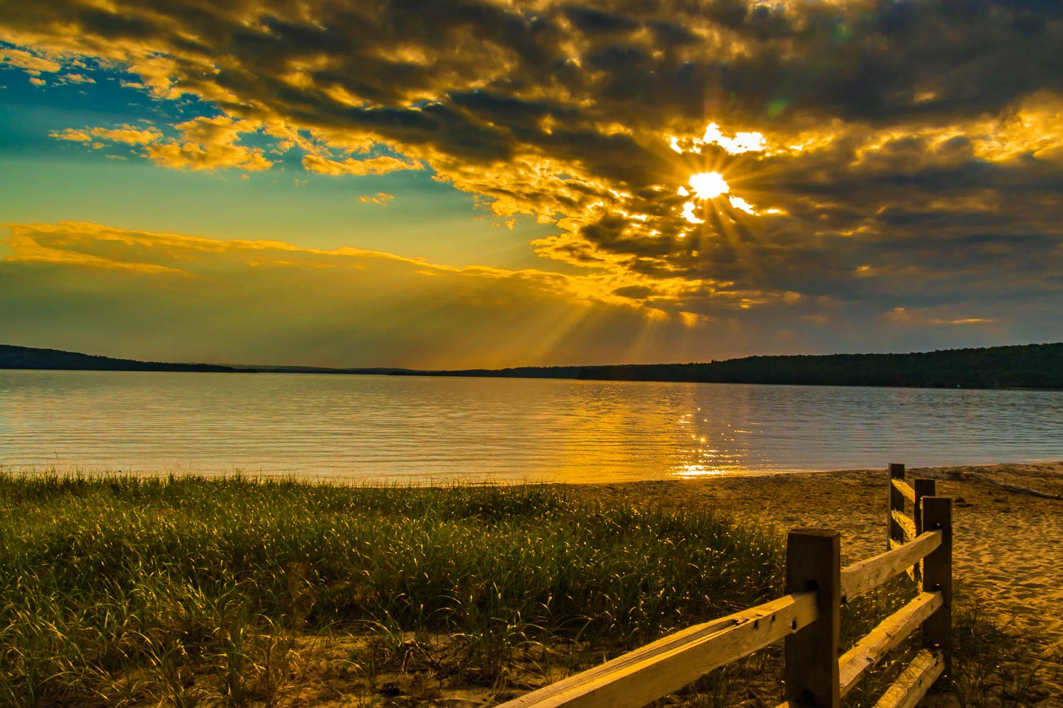 Lake Superior Sunburst