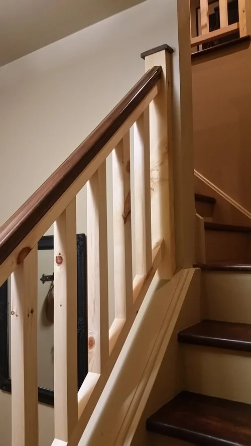 Niagara Carpenter Custom Build Home Renovation Stairway