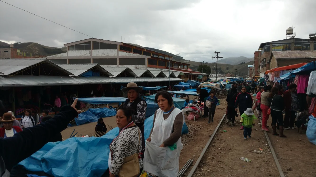 Main market in Sicuani