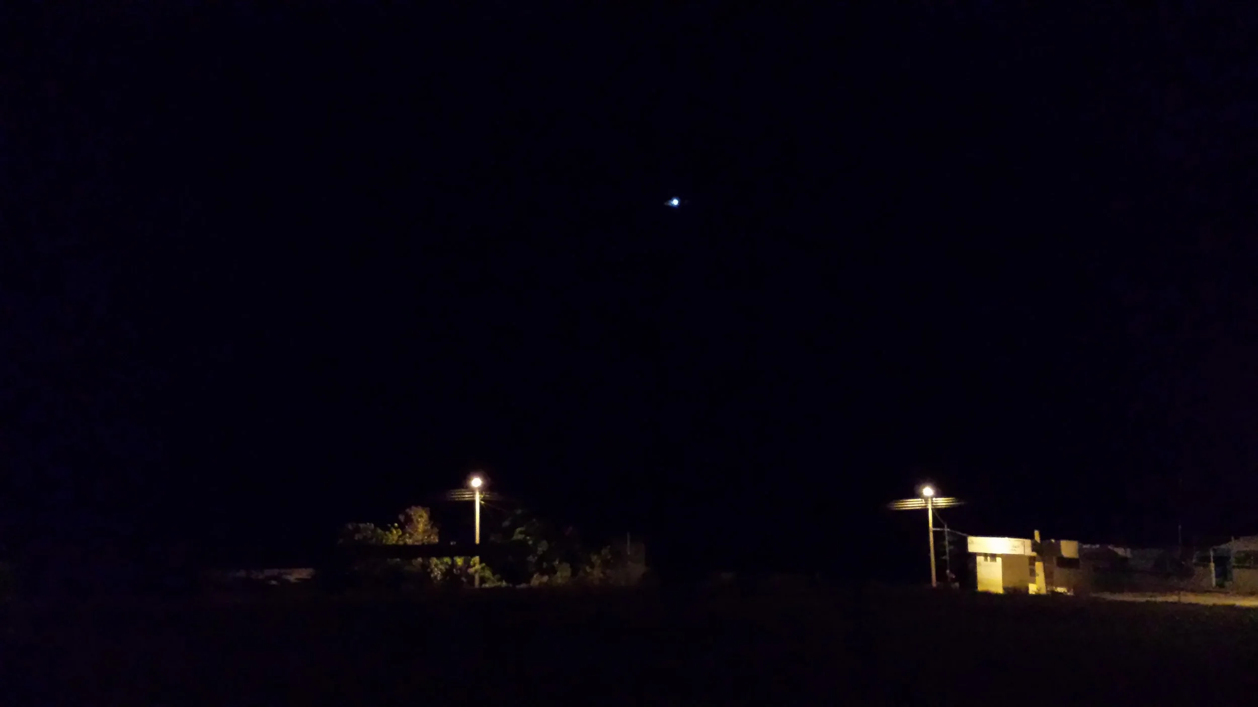 The one light on the mountain