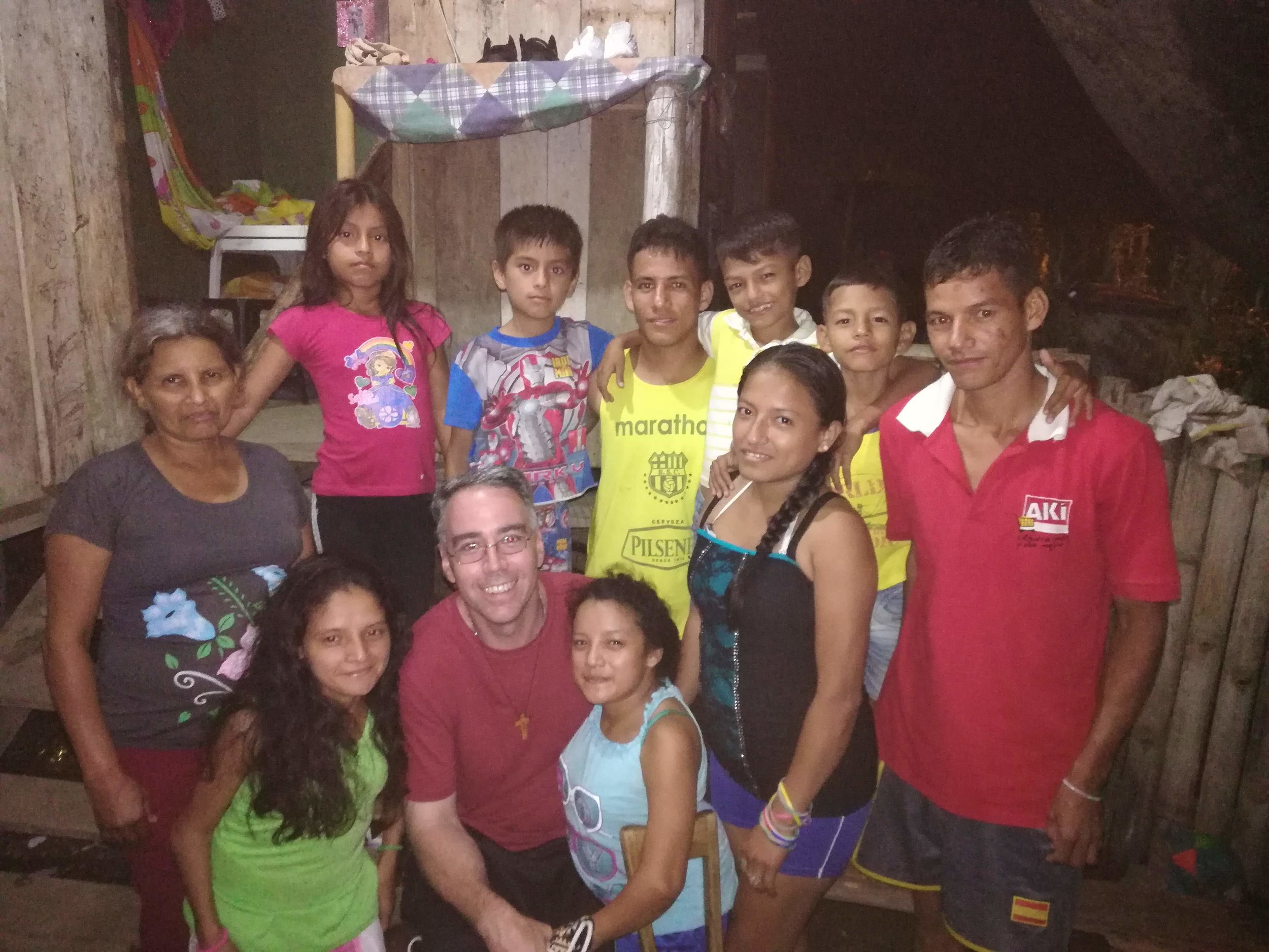  Sr Rosemary and I stopped by the Bazrurto family in Puerto Quito for a short visit. The sisters have a long relationship with the family, and I as well. 