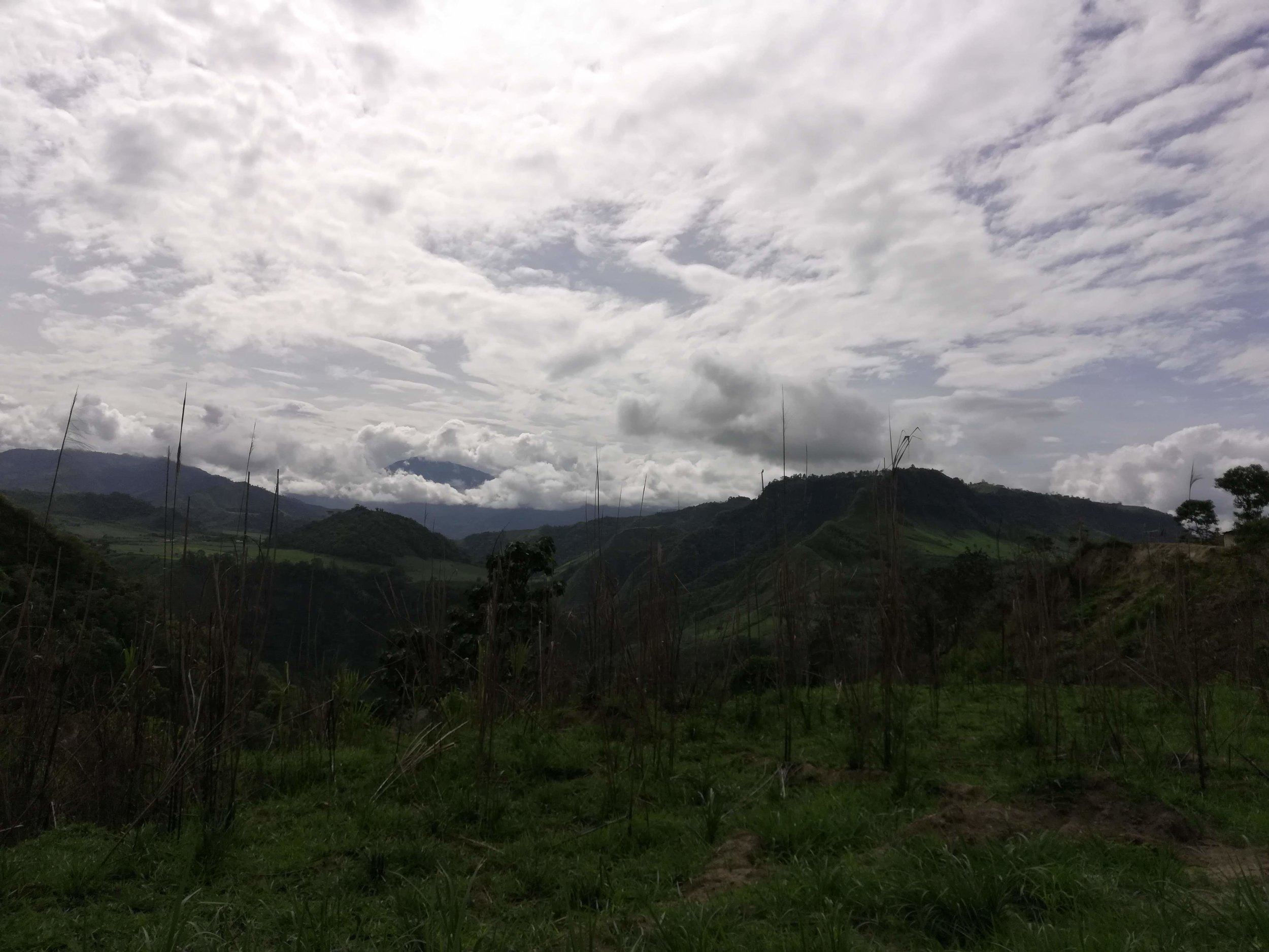  Through the Andes, on the way to Otavalo 