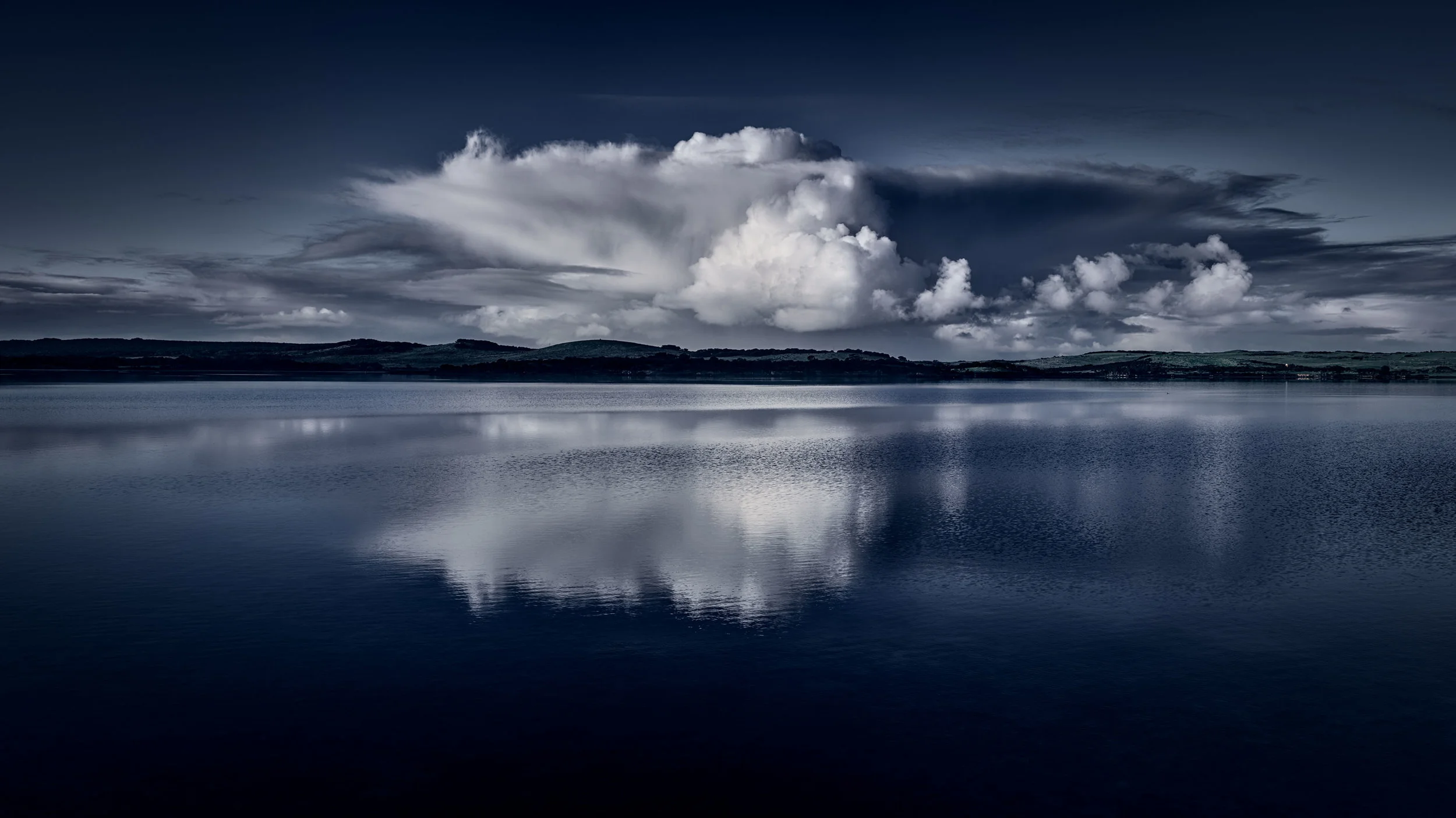 Morning Cloud Reflection - Pelican Lagoon - Kangaroo Island - 2019