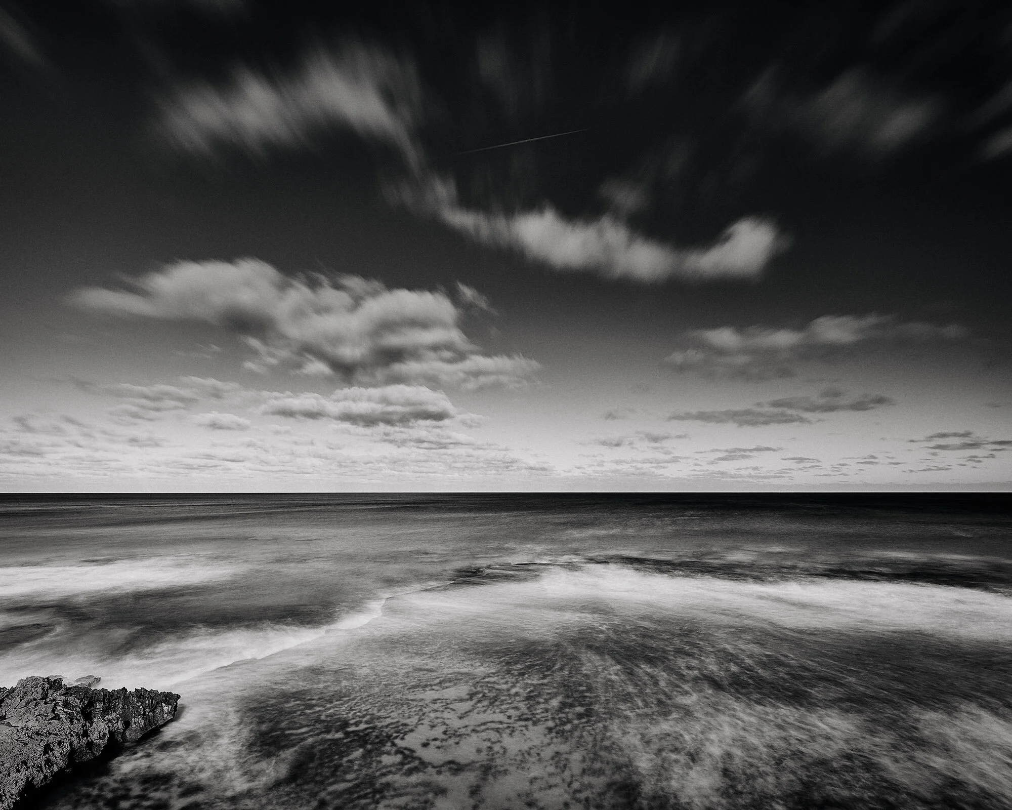 Toward Antarctica (B&W)