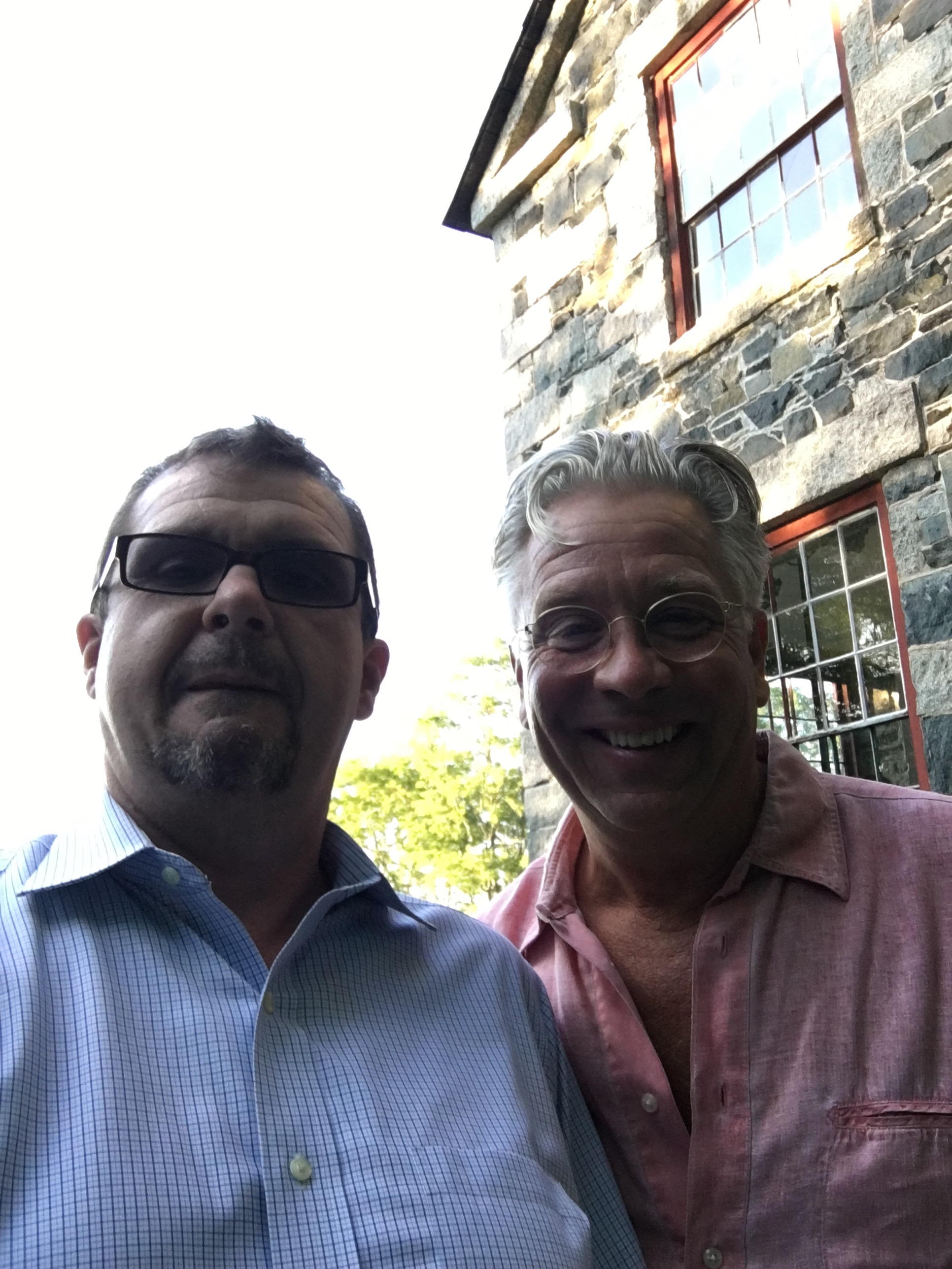 With Håkan Hardenberger at Chosen Vale 2016 