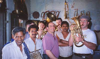 Atlantic Brass Quintet in Pakistan, 1995