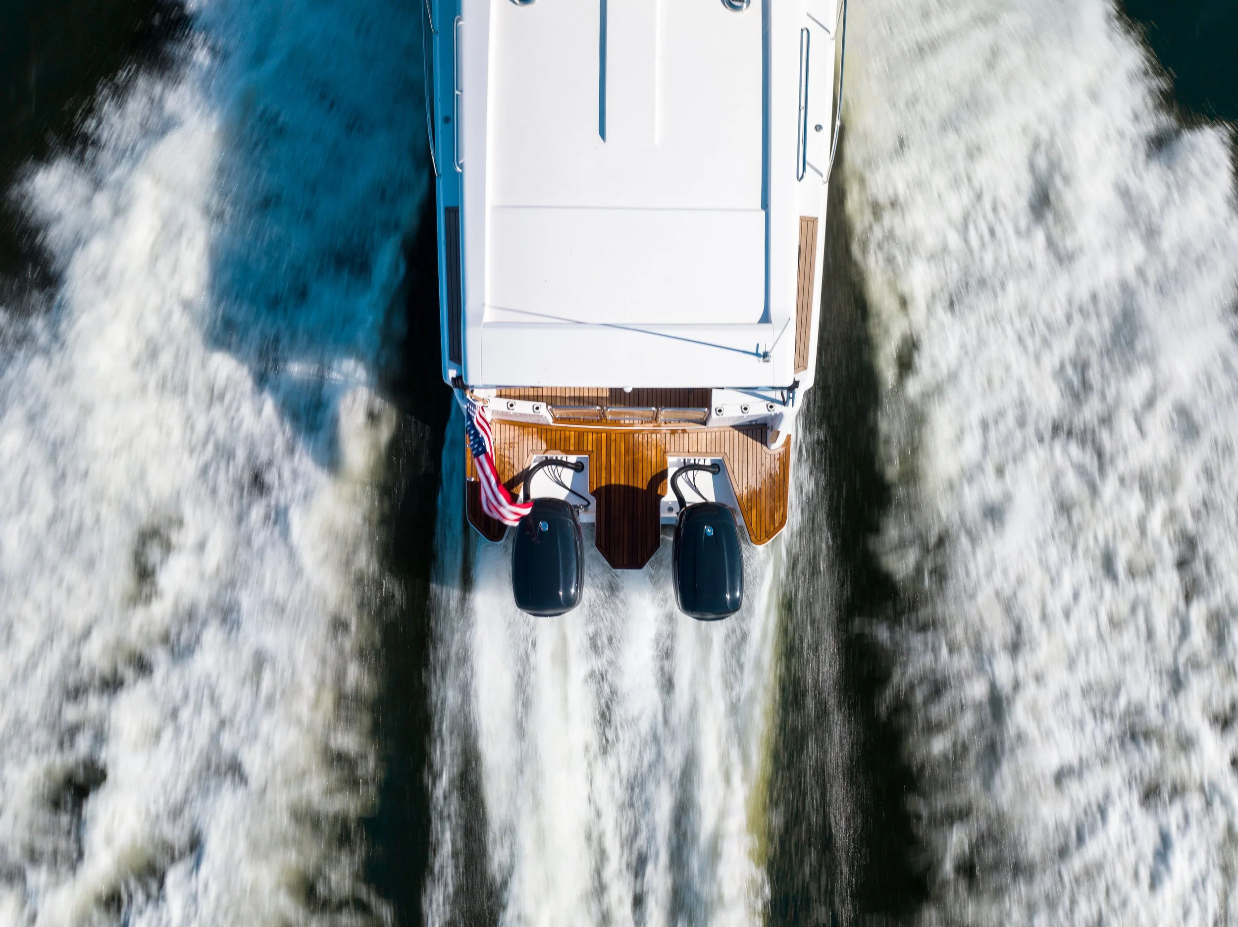 Corsair with outboards
