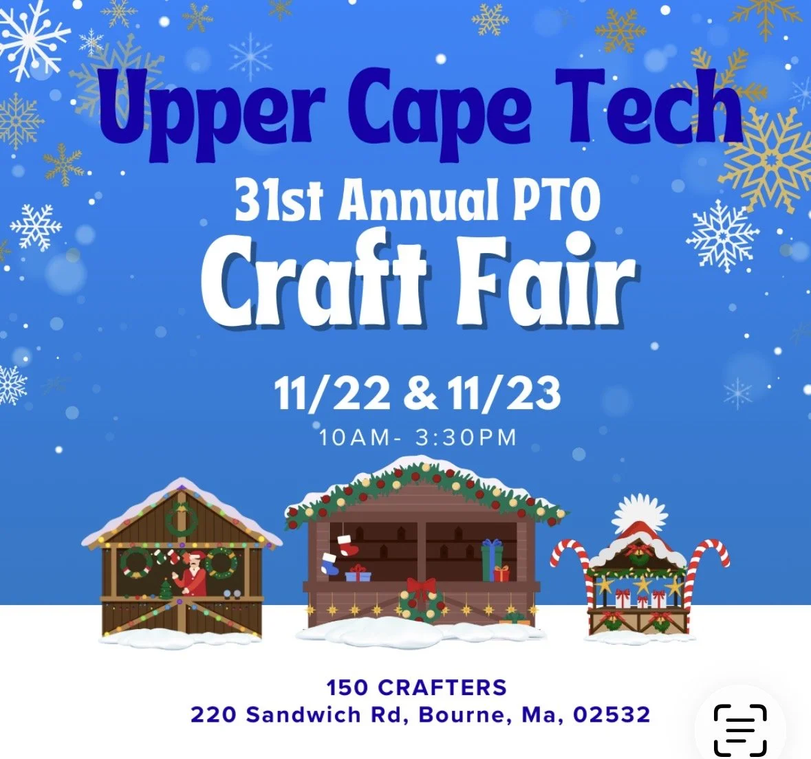 31 st annual Upper Cape Tech craft fair 