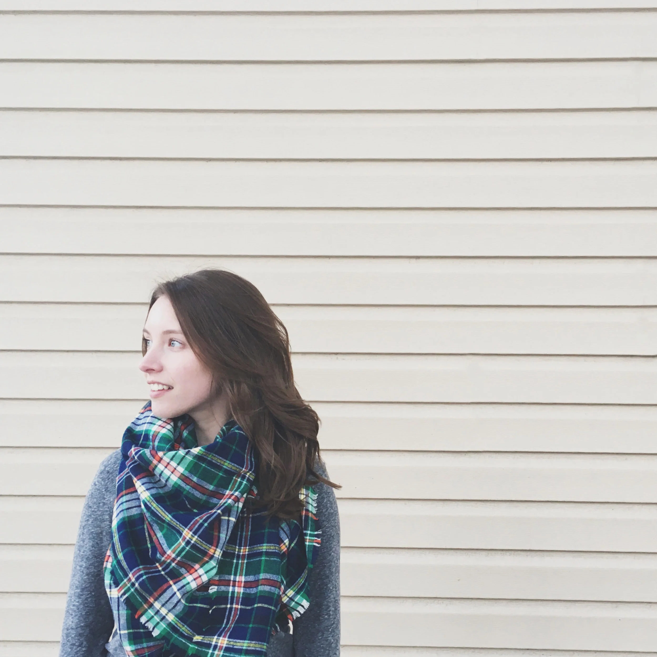 $5 DIY BLANKET SCARF