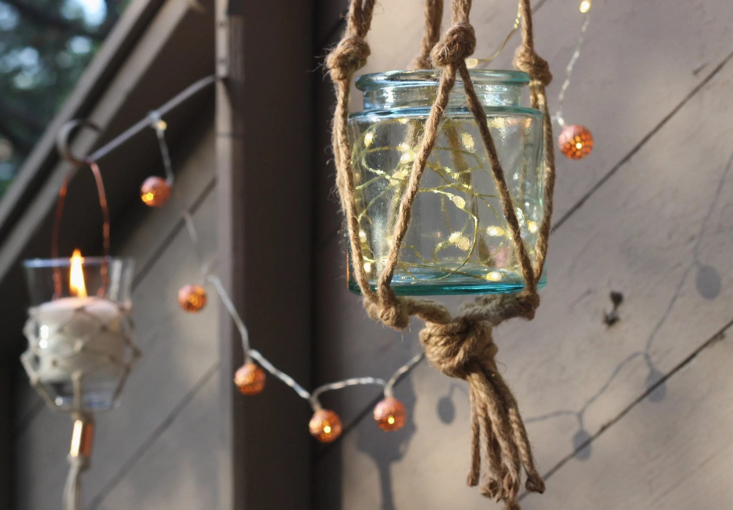 DIY HANGING LANTERN