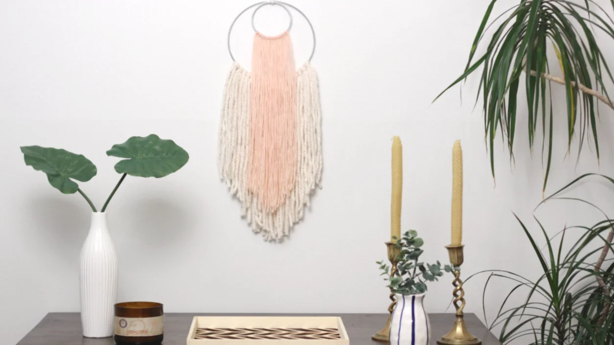 DIY BOHO WALL HANGING