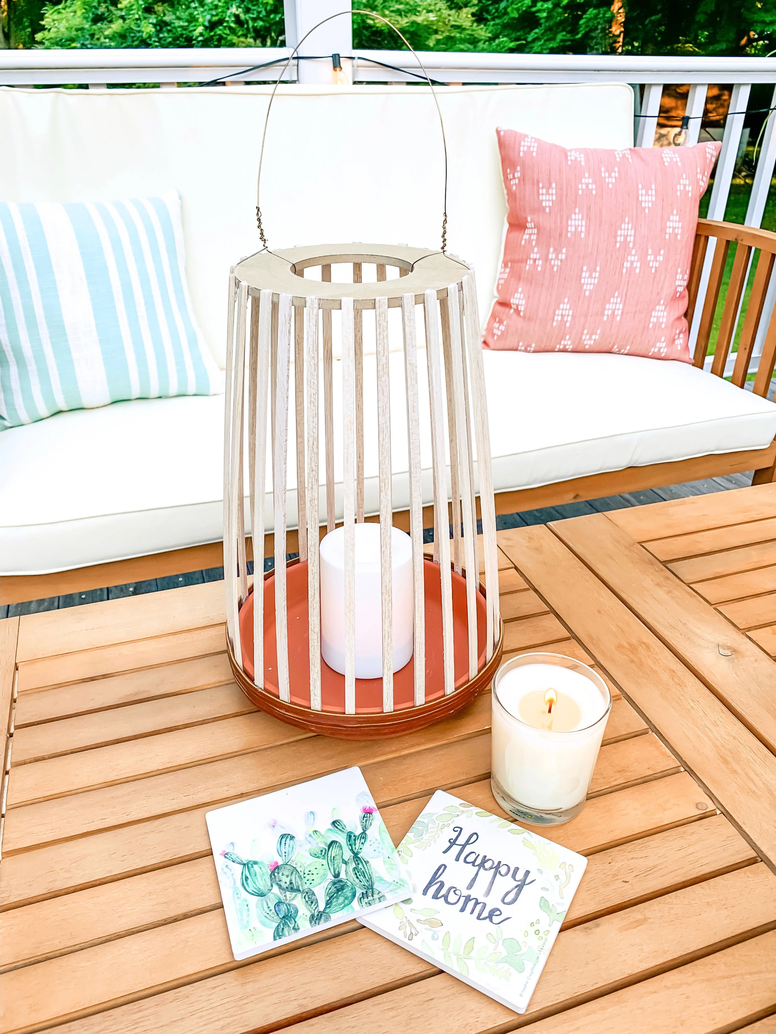 DIY Balsa Wood Lantern