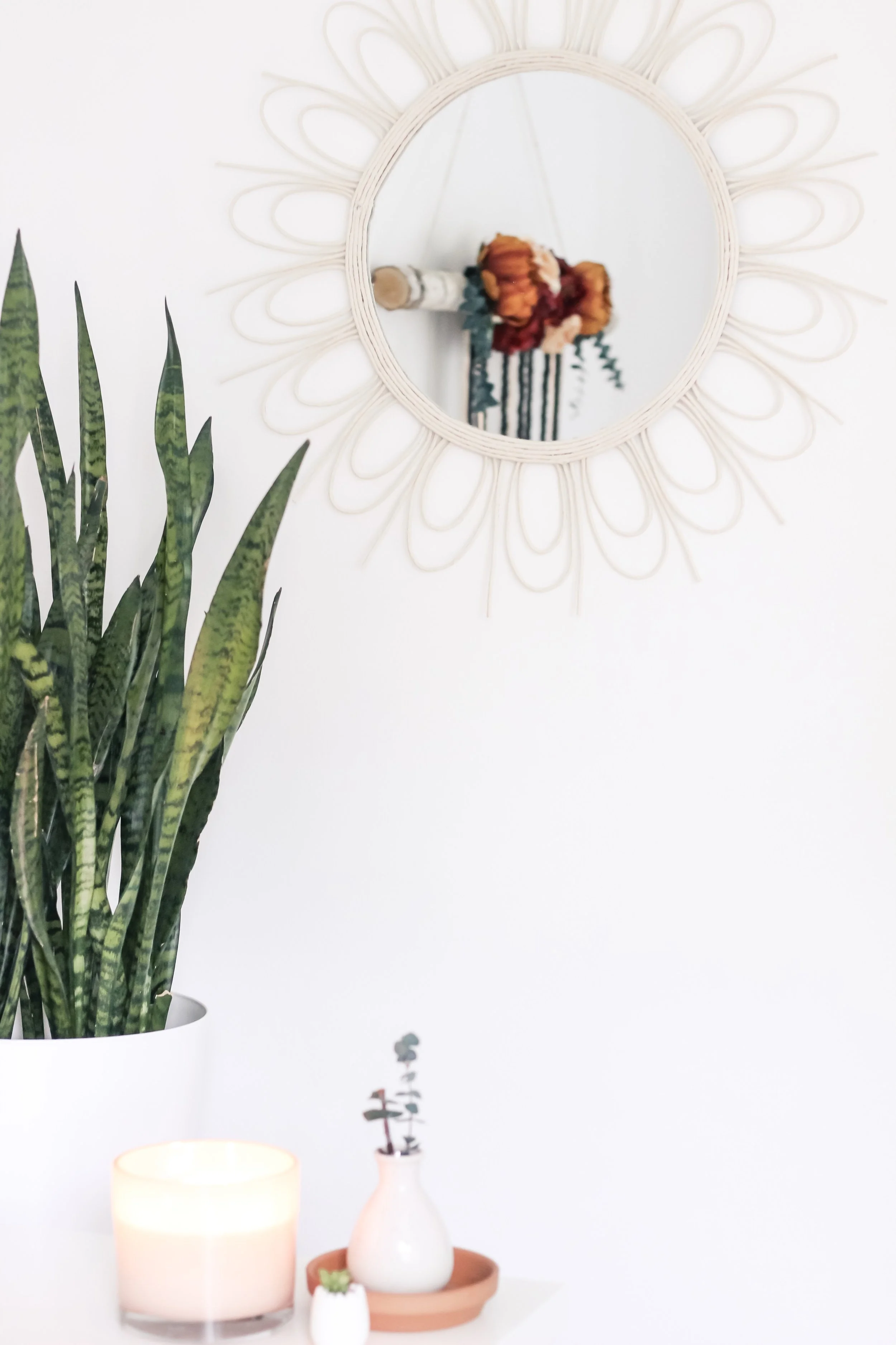 DIY Boho Mirror
