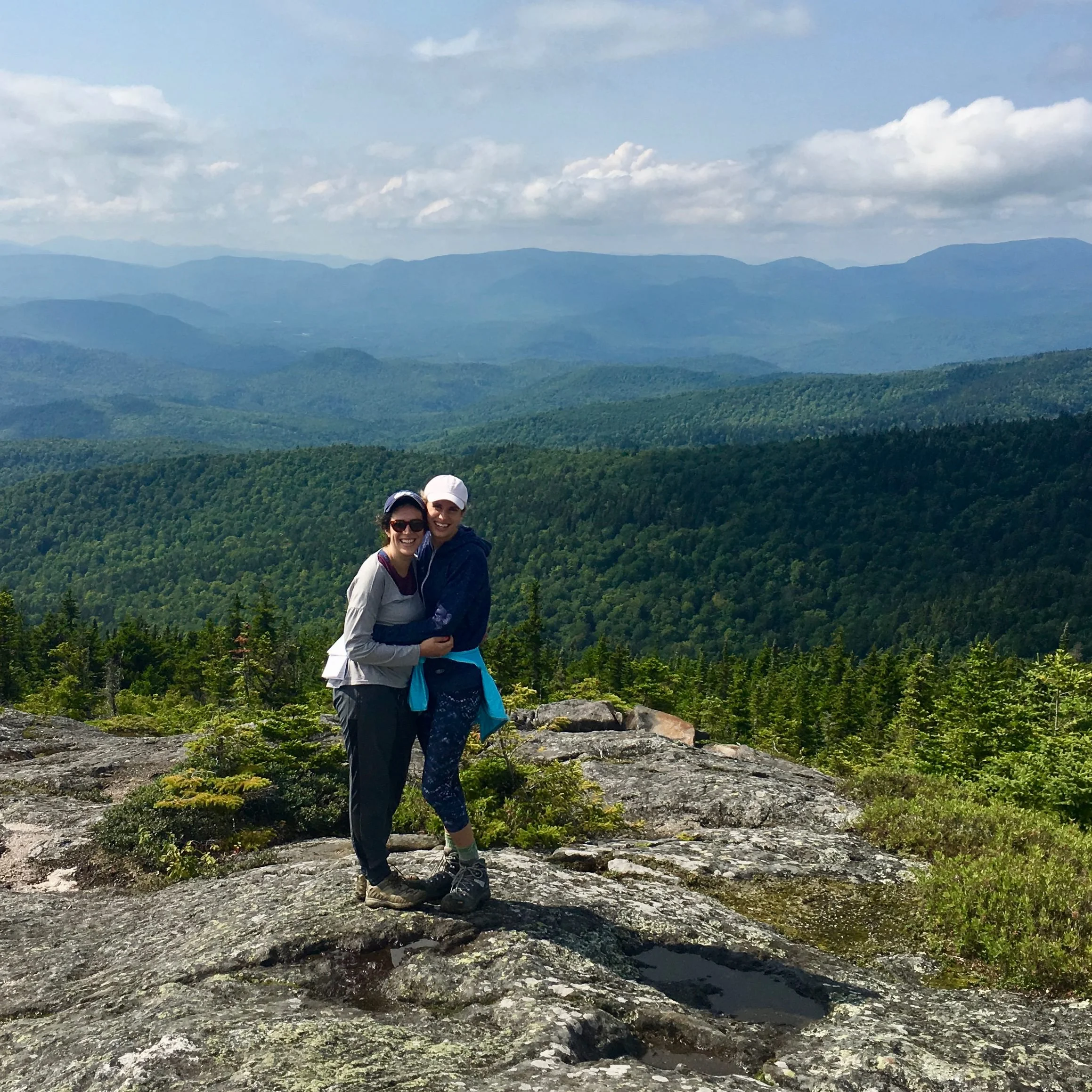 Climbing mountains with one of my best friends