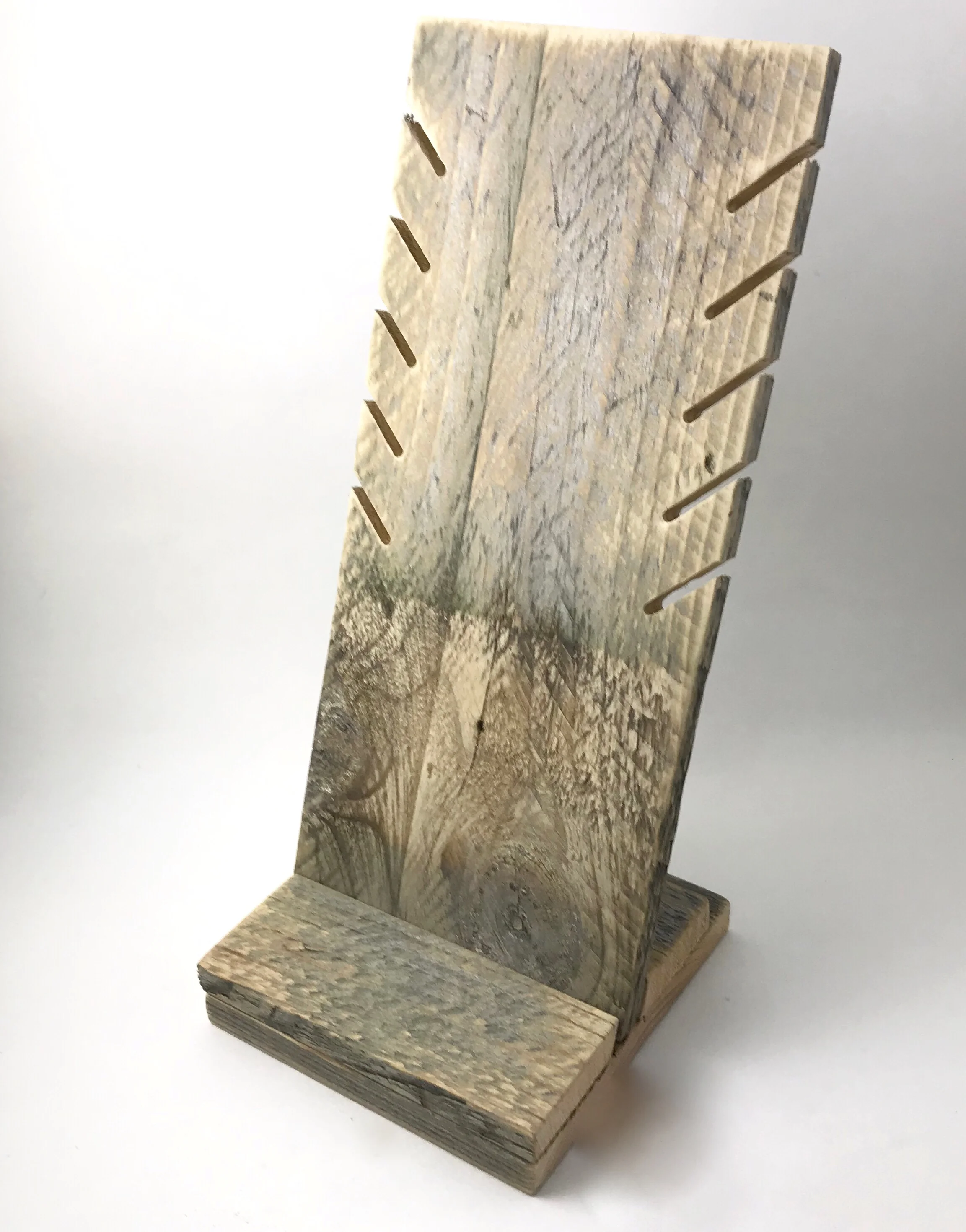 18" x 5.5" Hardwood Necklace Display Stand