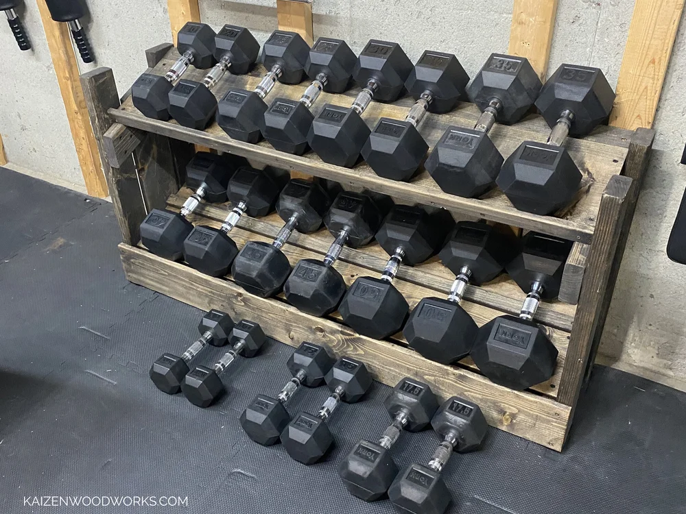 Diy Dumbbell Storage Rack Dandk Organizer
