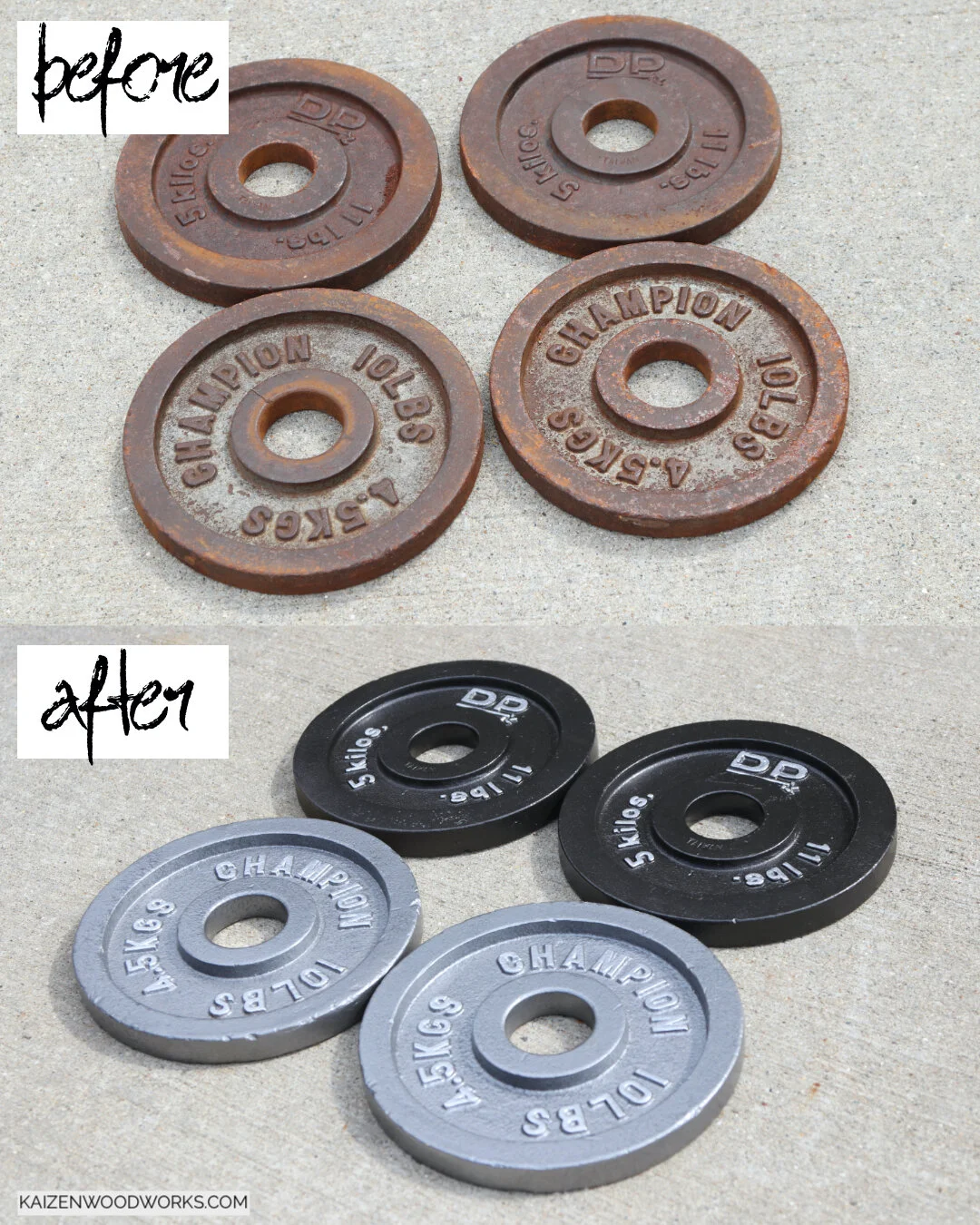 Clean Weights That Are Rusty _ How To Clean Rusty Weight Plates – GRWZC
