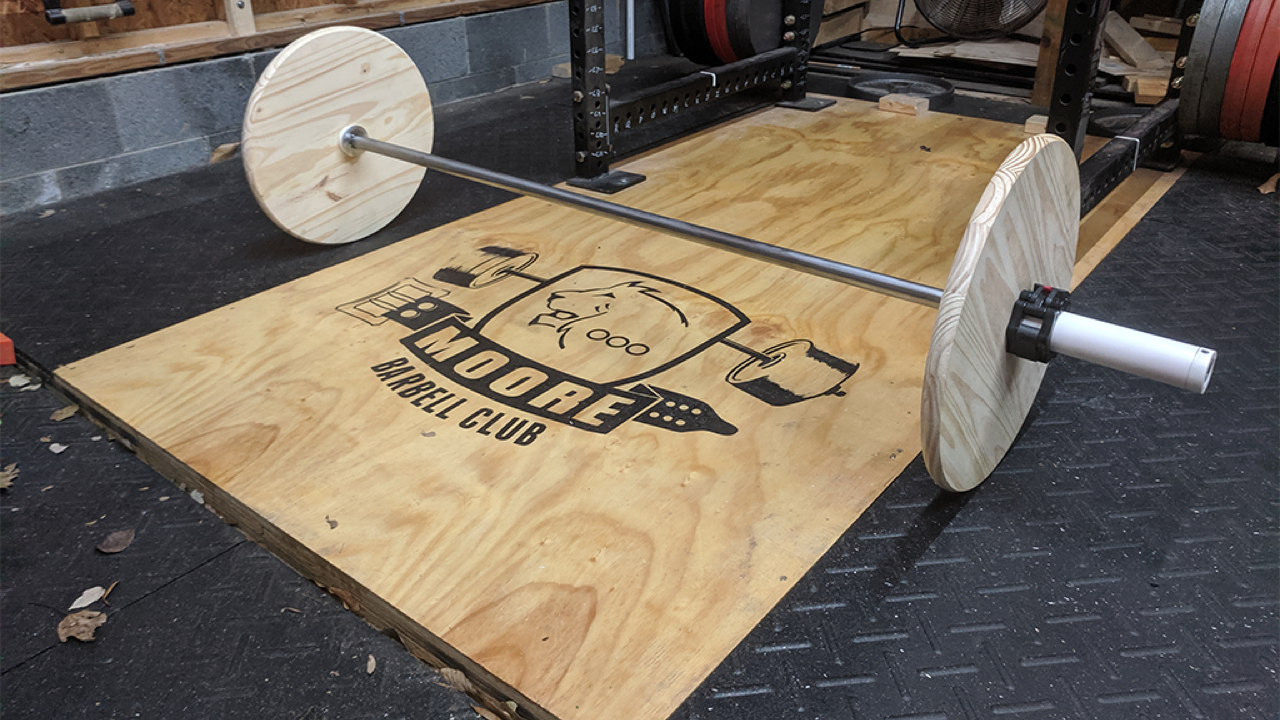 DIY: Training Bar and Plates
