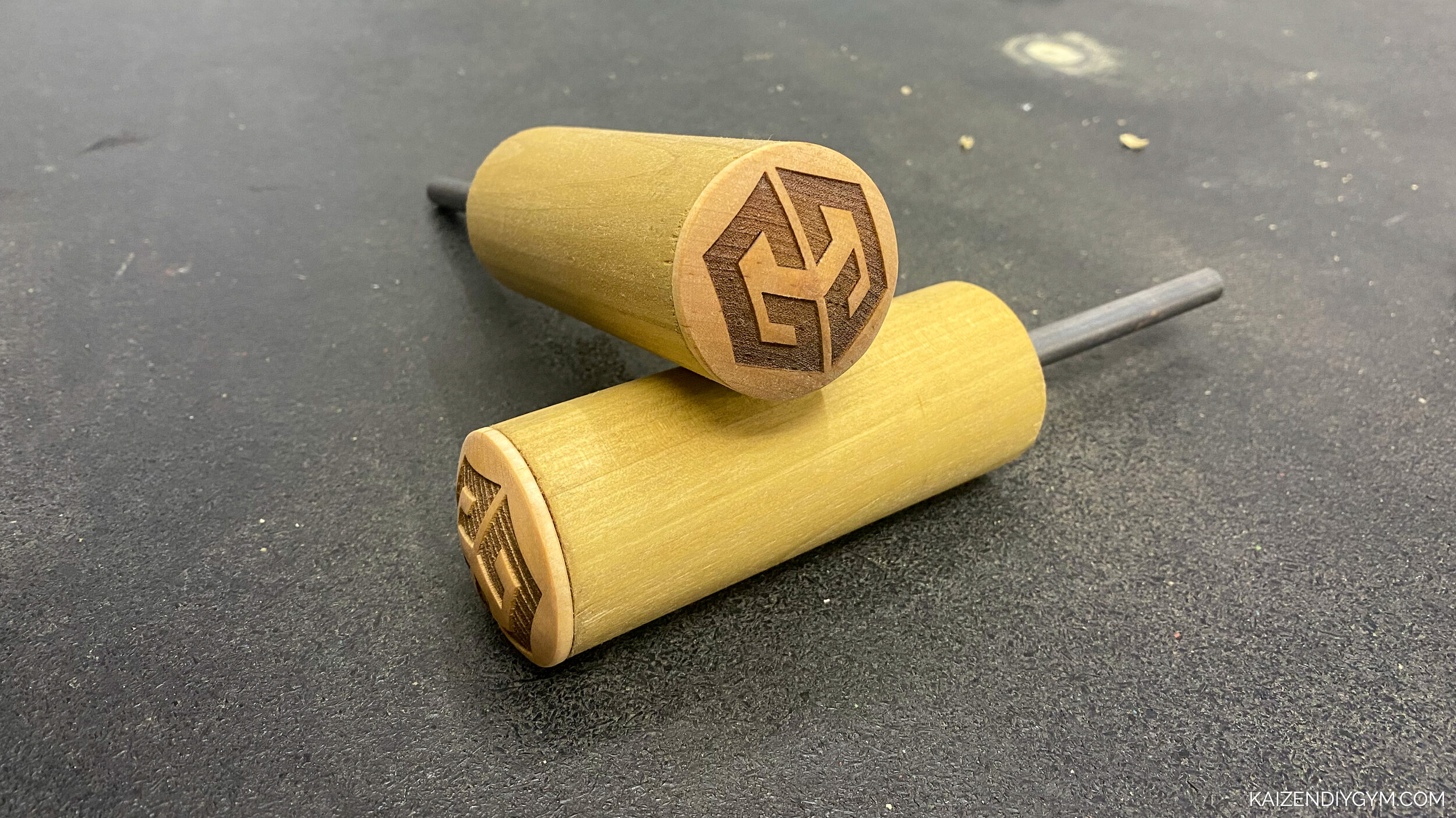 DIY weight stack pin olympic plate adapter