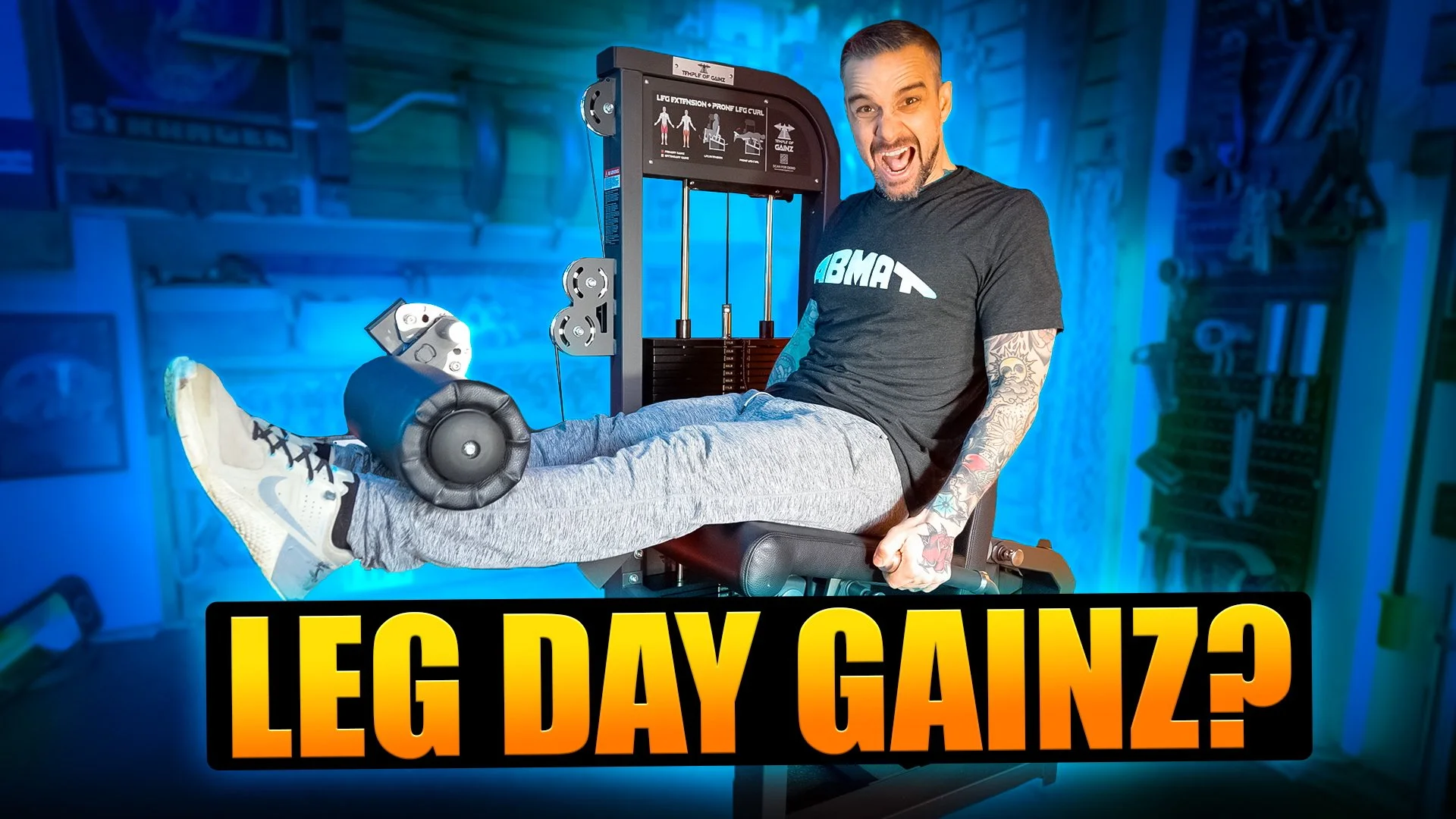 Temple of Gainz Selectorized Leg Extension / Prone Leg Curl Review