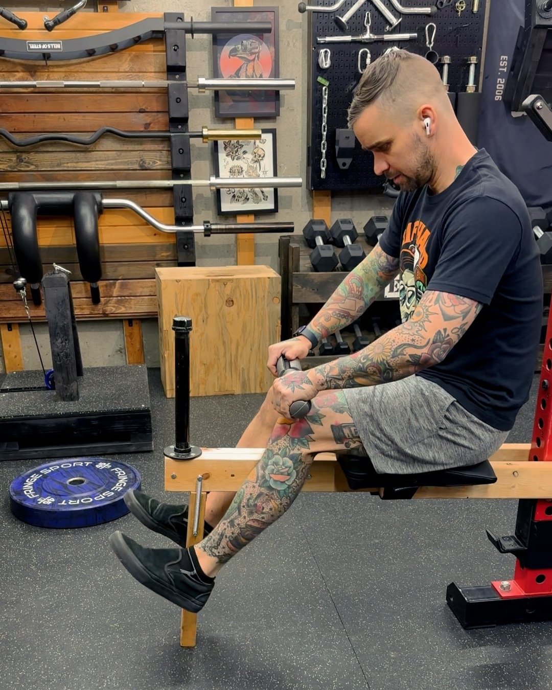 Seated Calf Raise Kaizen Diy Gym