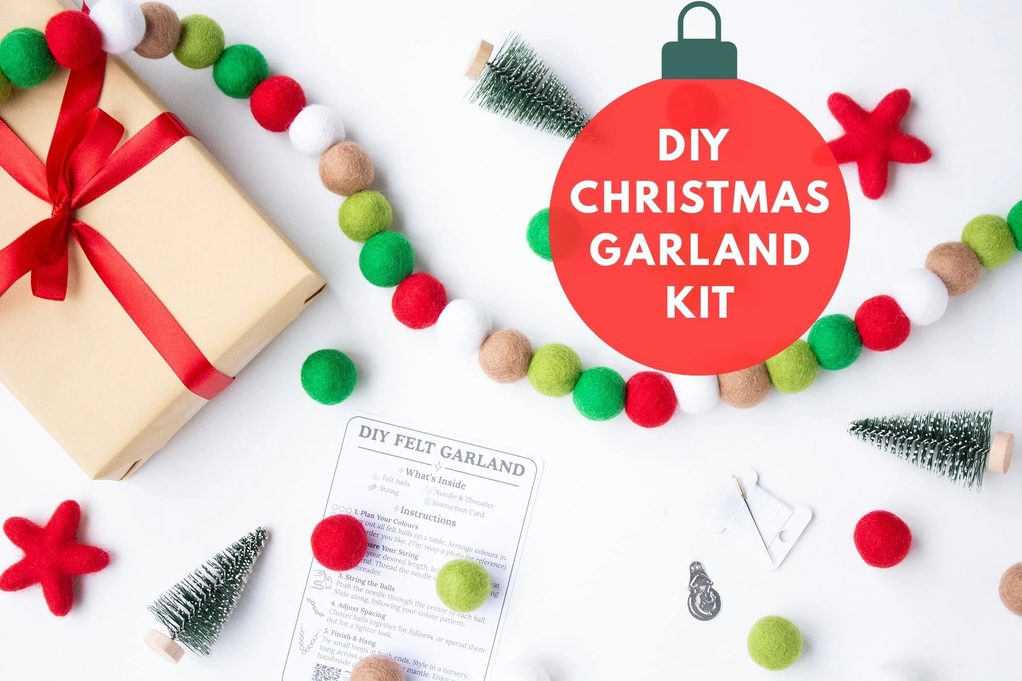 DIY Garland Kit - Classic Christmas