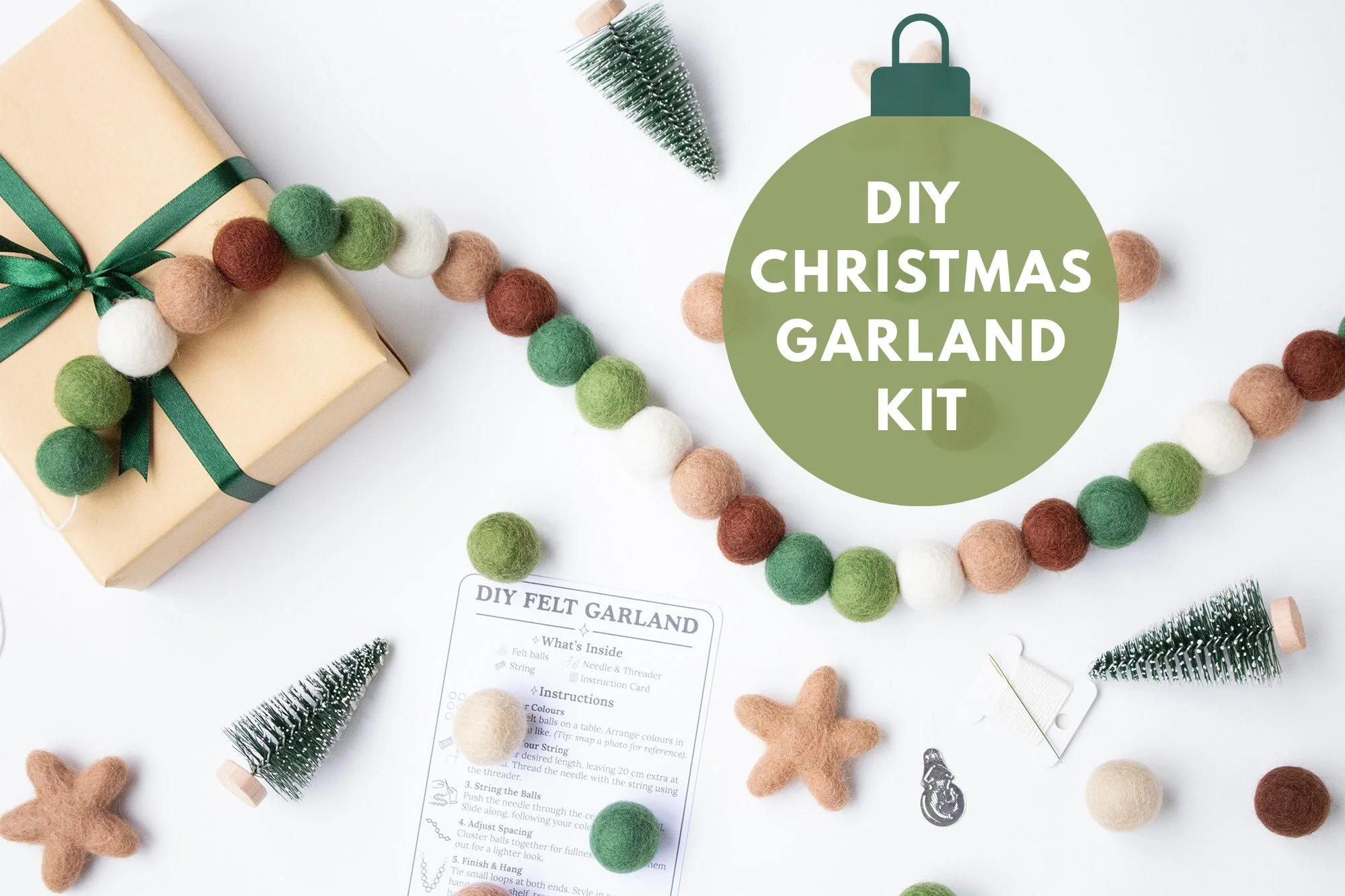 DIY Garland Kit - Woodland Christmas