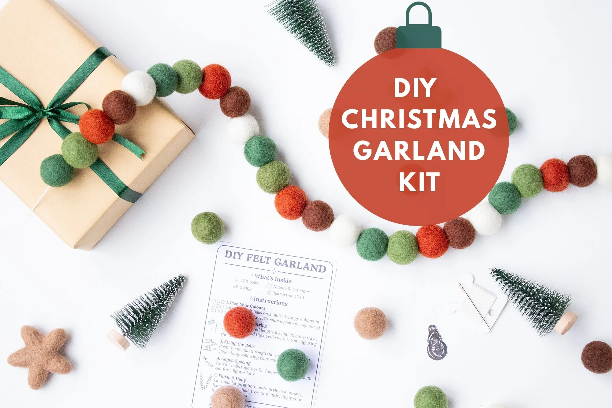 DIY Garland Kit - Rustic Holiday