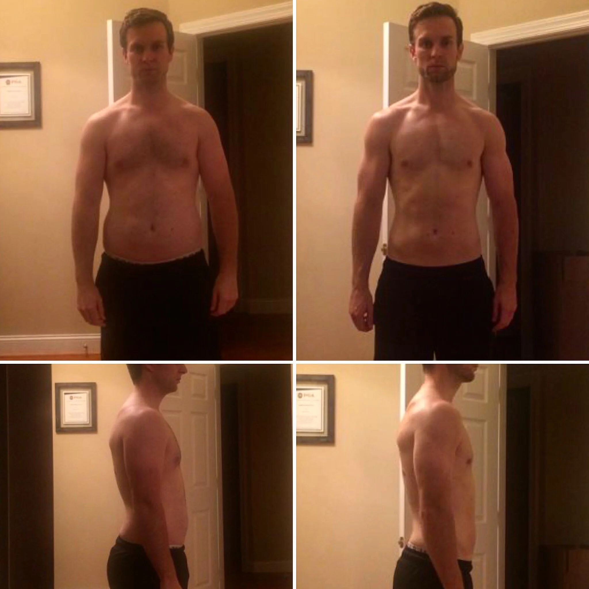 Client Adam used Diet Breaks during his fat loss transformation