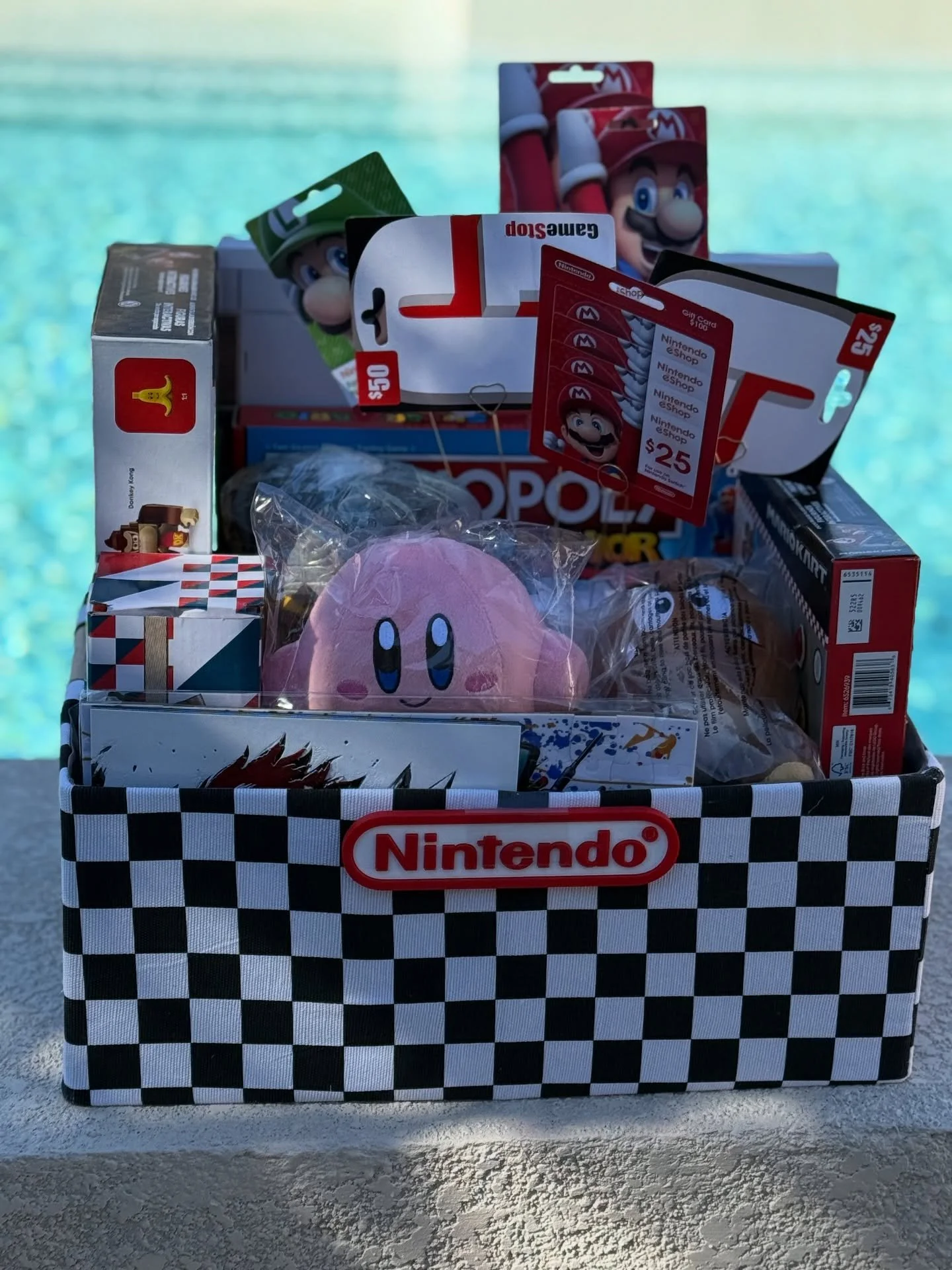 Sneak peak of 4th grade Mario &amp; friends and 3rd grade Disney park ready raffle baskets. These along with all of the other grade levels baskets will be displayed at fall festival. There&rsquo;s still time to pre purchase raffle tickets and skip al