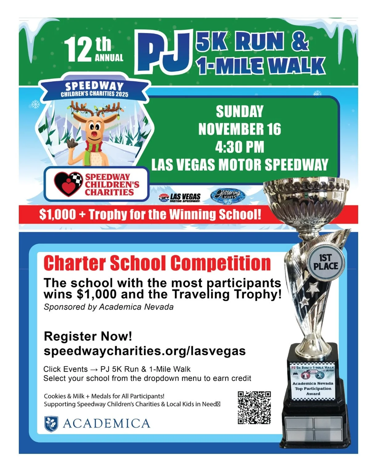 🥛 Milk 
🍪 cookies 
🎄Holiday run 
📣 Friendly competition sign us up!!
.
.
#doralredrockelementaryptso #doralredrockelementarylv #doralredrockelementary #doralredrockptso