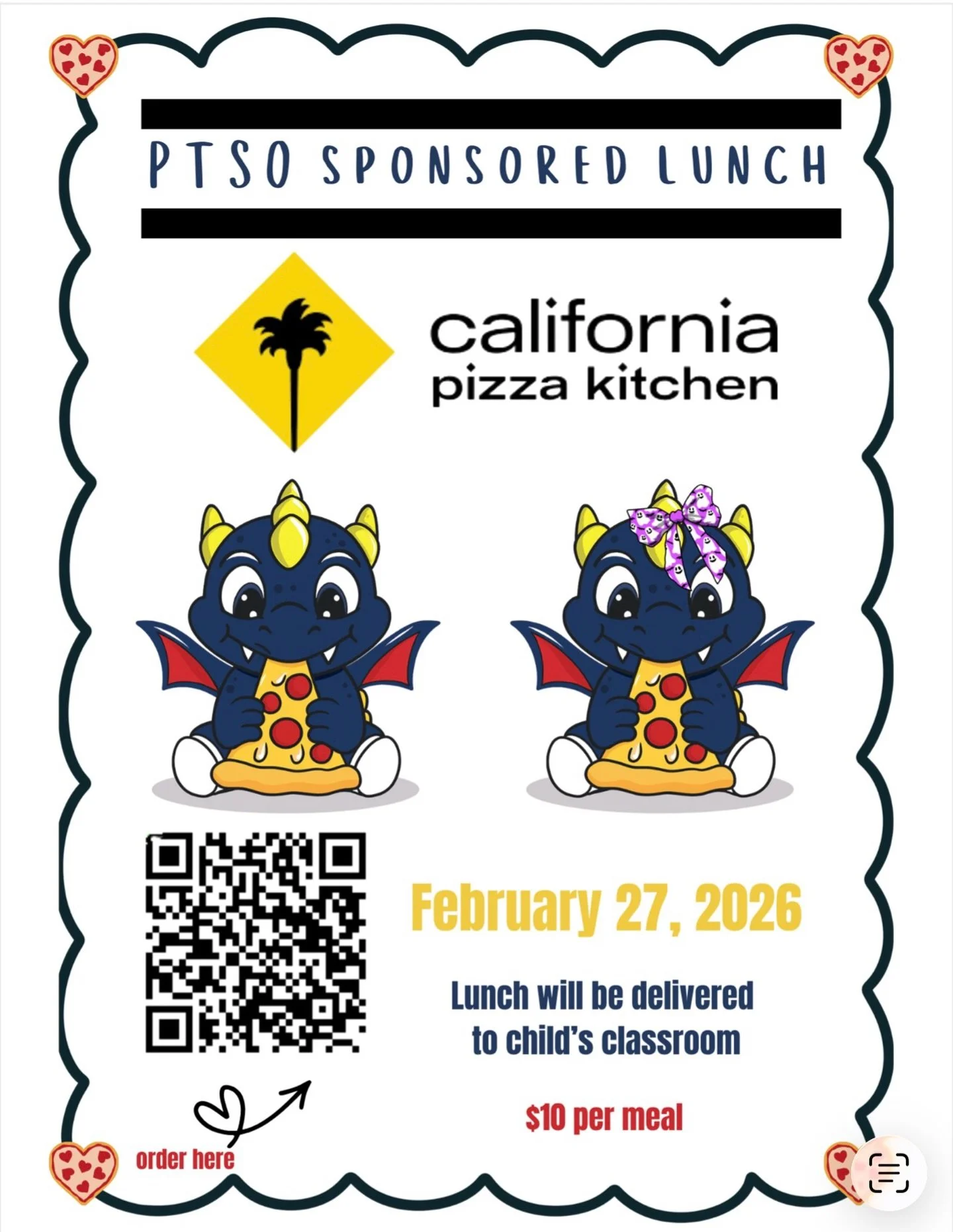 🍕Next up CPK 

🗓️ Order by 2/20/26
.
.