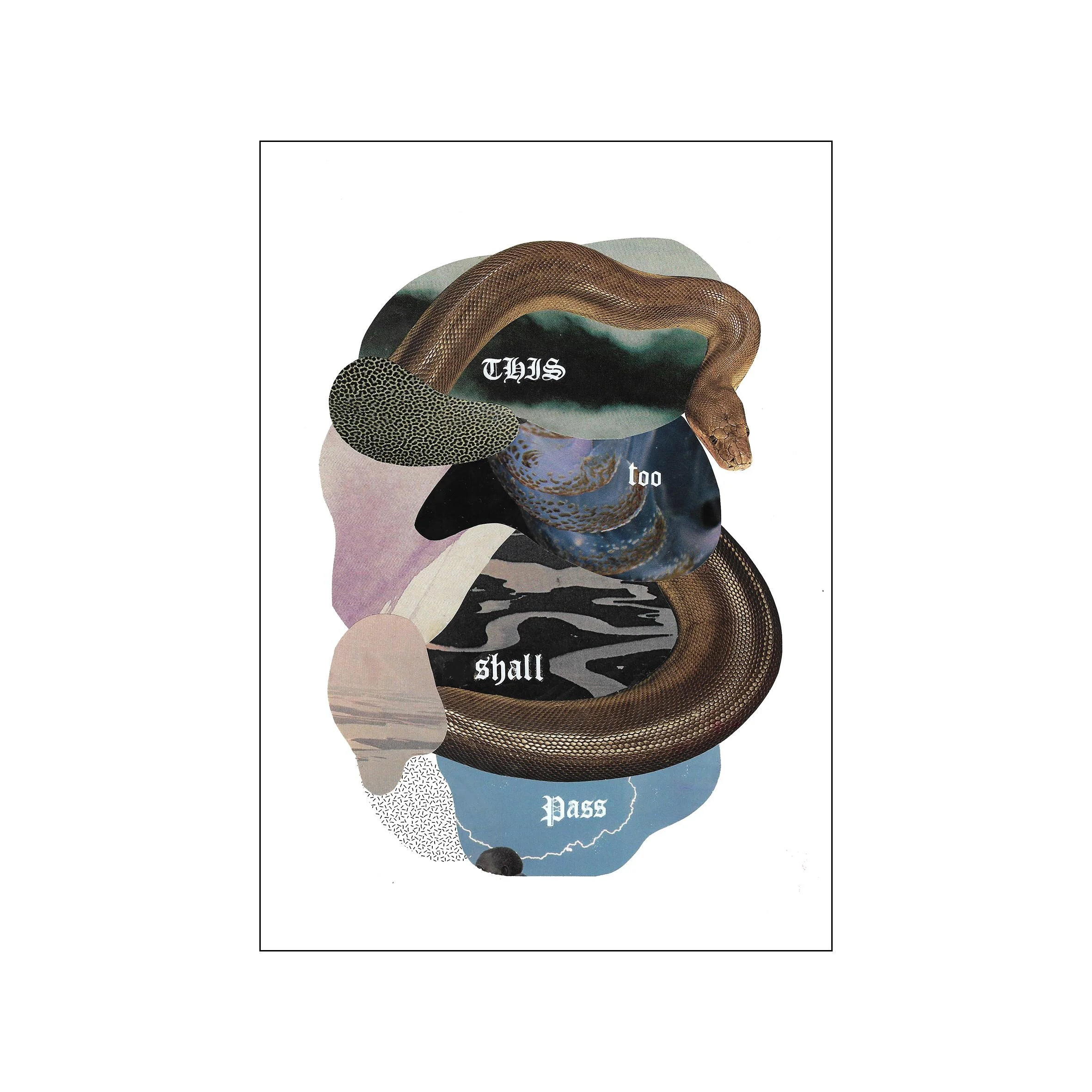 This Too Shall Pass a4 ltd etd archival fine art print 