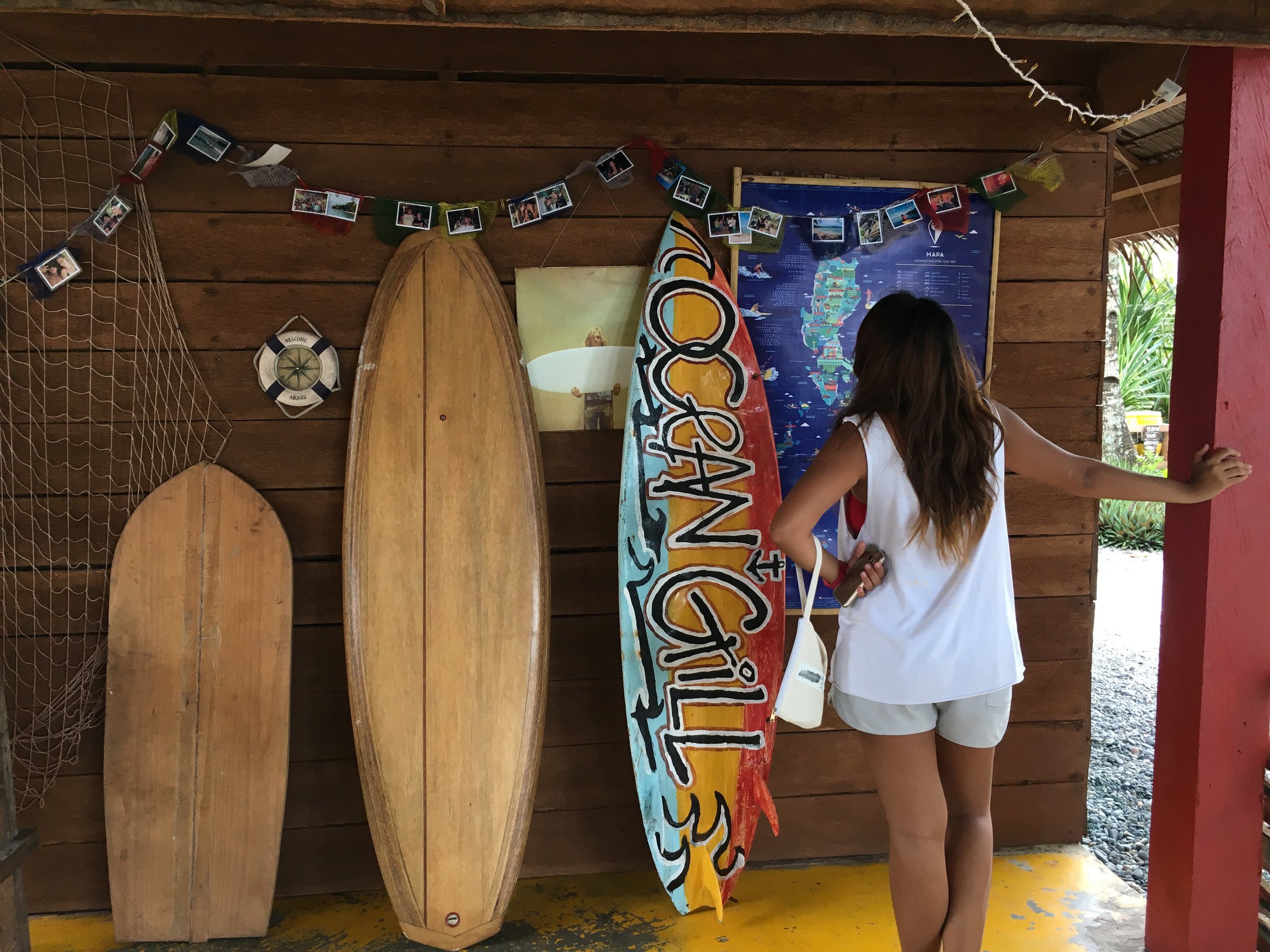 Actual maps may seem like a thing of the past with technology nowadays but maps like this surf map from MAPA PH (pinned in Dahican Surf Resort ) helps a lot in visualizing the where one can go surfing in the Philippines. Planning your next surf adventure couldn’t be more exciting! Photo by Johnlery Padero.