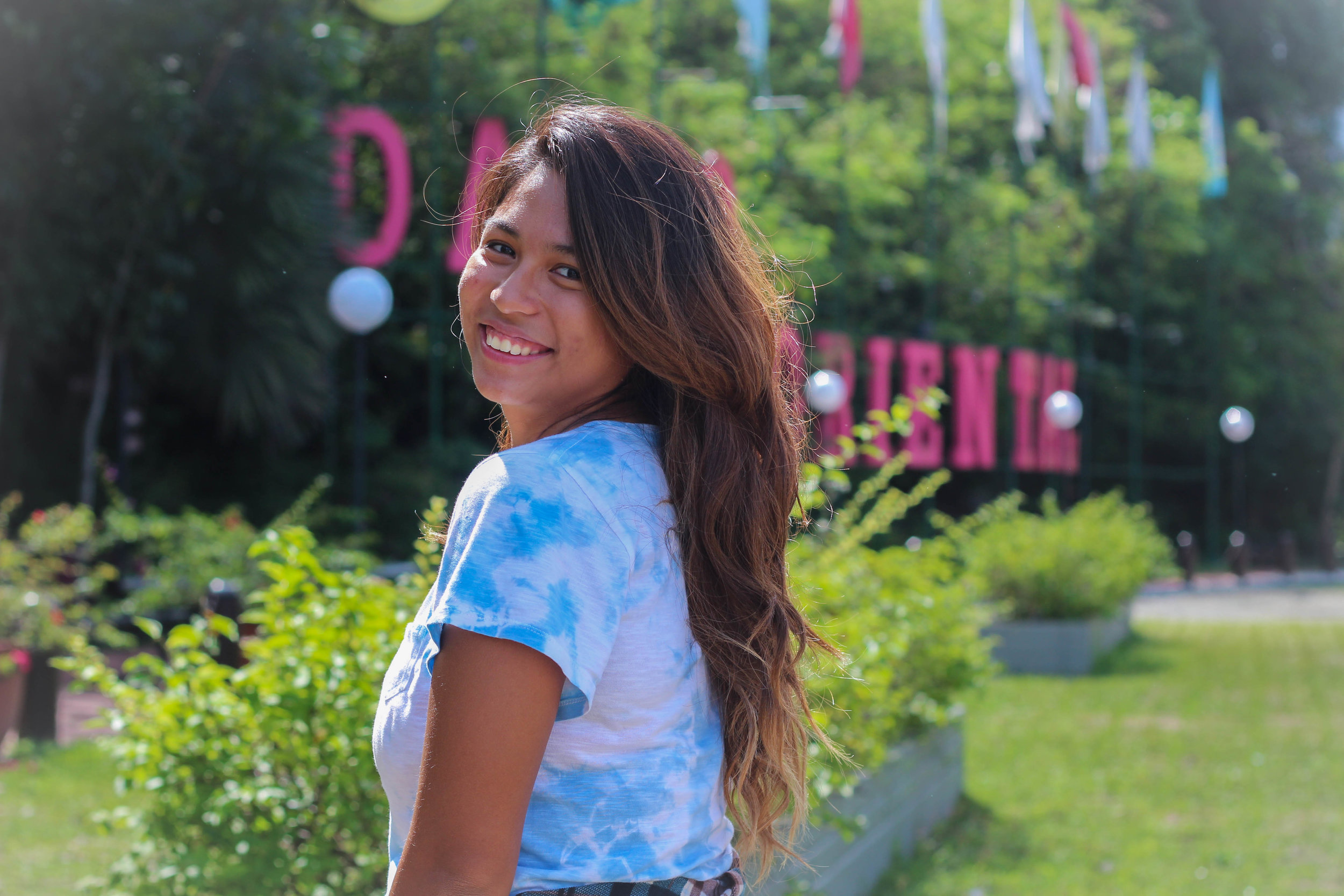 Grab a friend like Joice , a 50mm lens, timing for great weather and a decent camera and voila! Instant outdoor portrait shoot! 