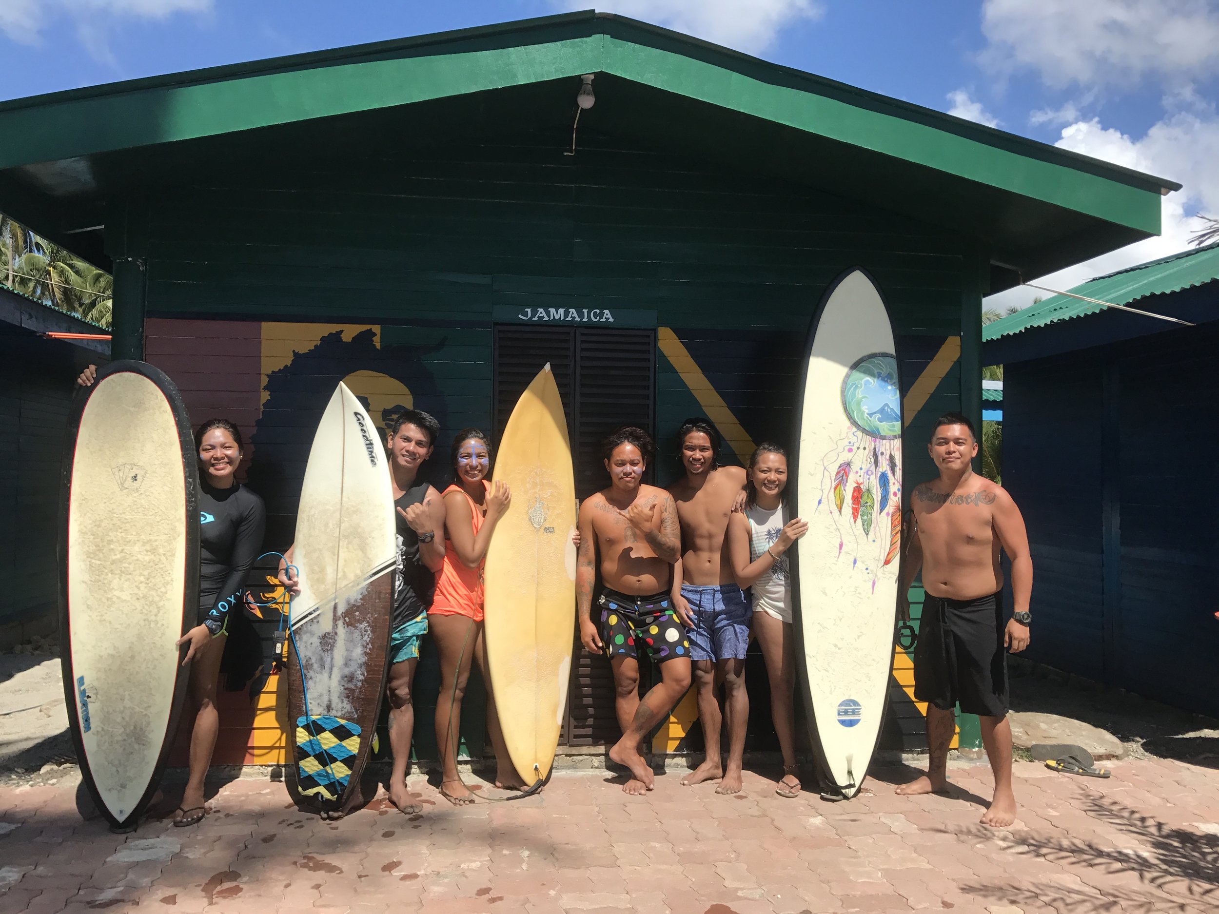 Dahicabebes and Lianga Surfers