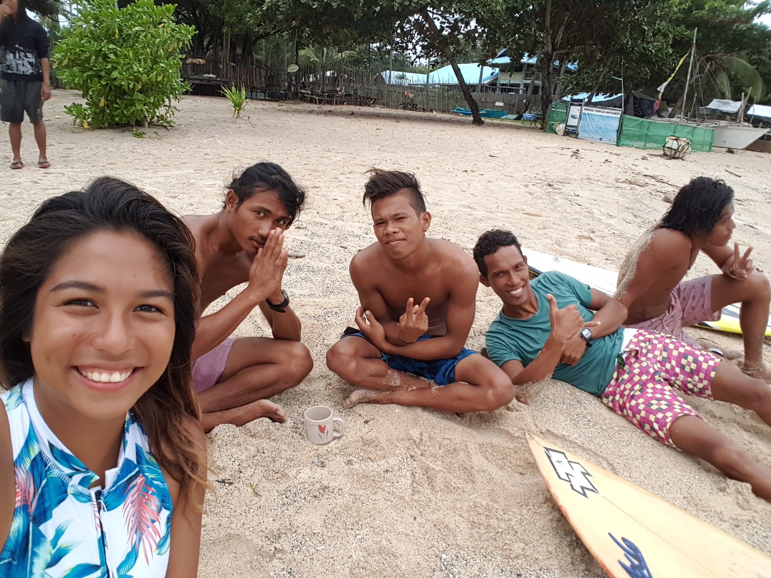 There's nothing better hanging around with the locals! They always know their place best!