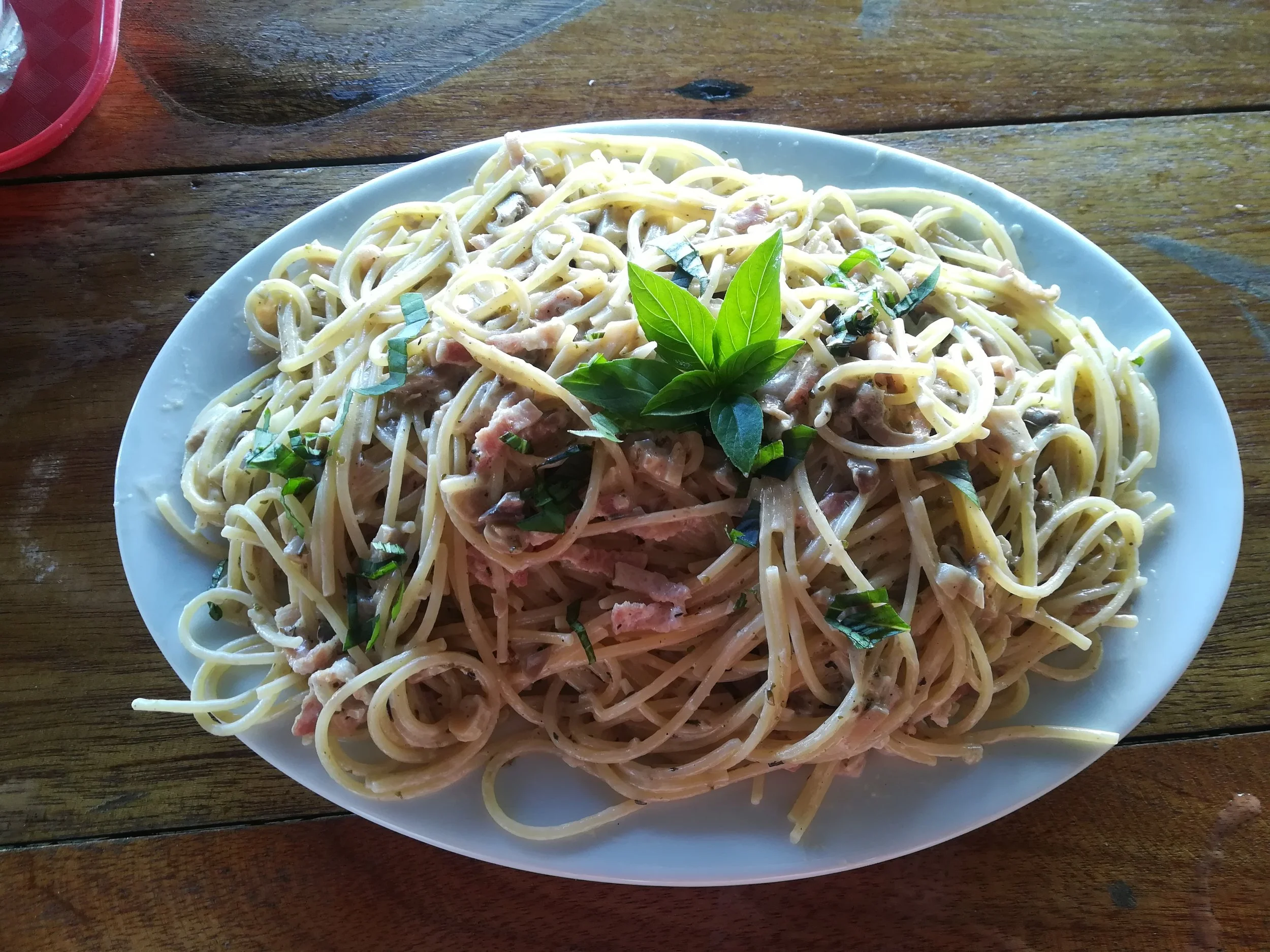 Babak Bungalow's carbonara is a must try