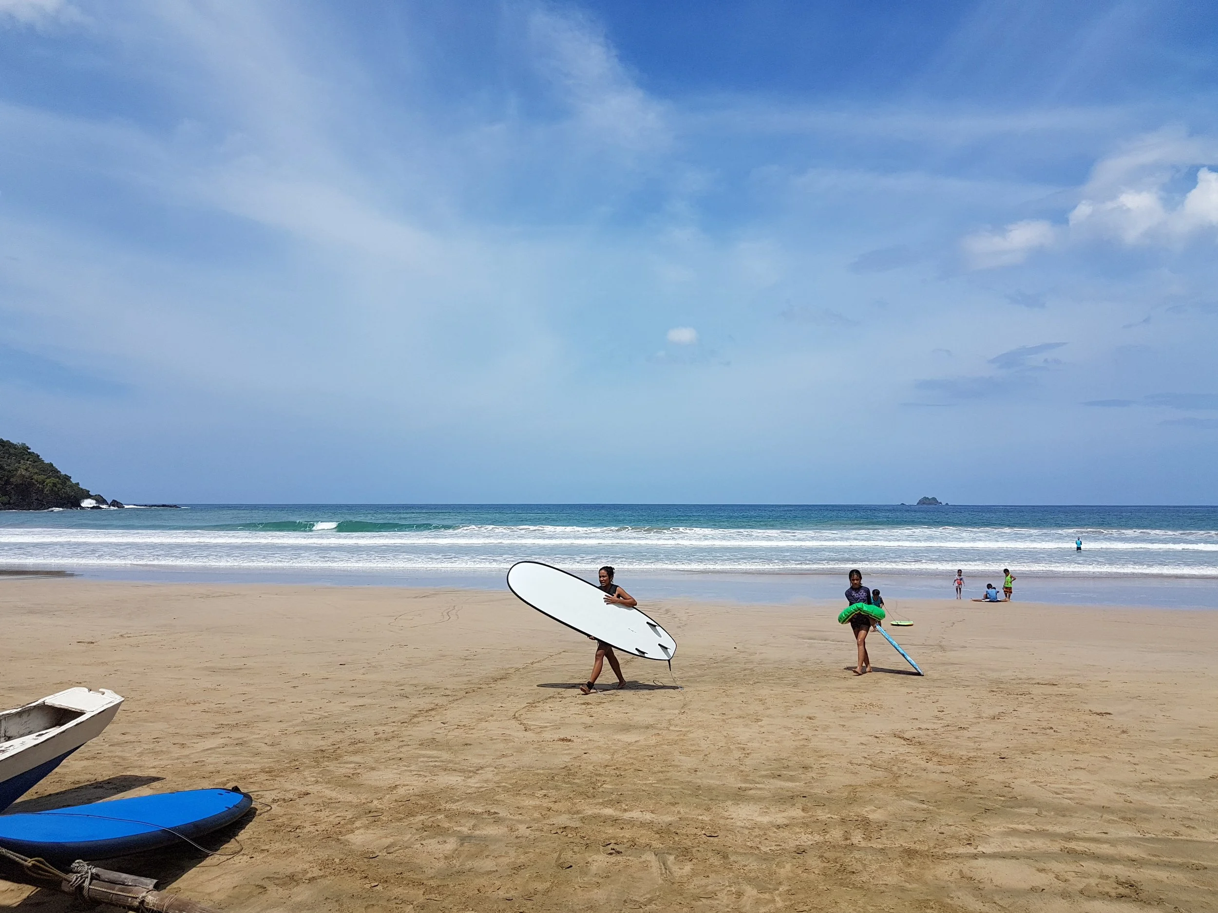A normal day at Nagtabon Beach.