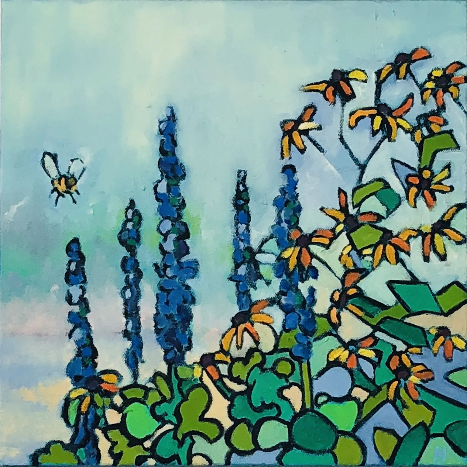 Summer Garden (12x12)