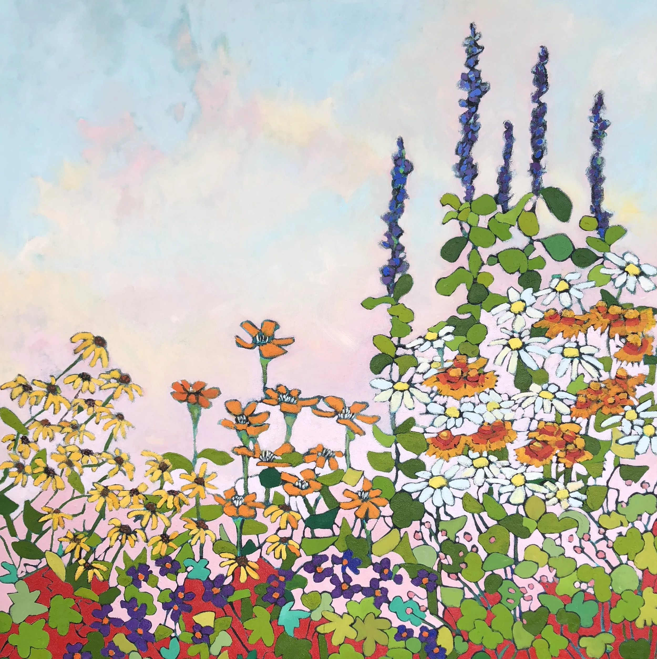 Summer Garden One (30x30)