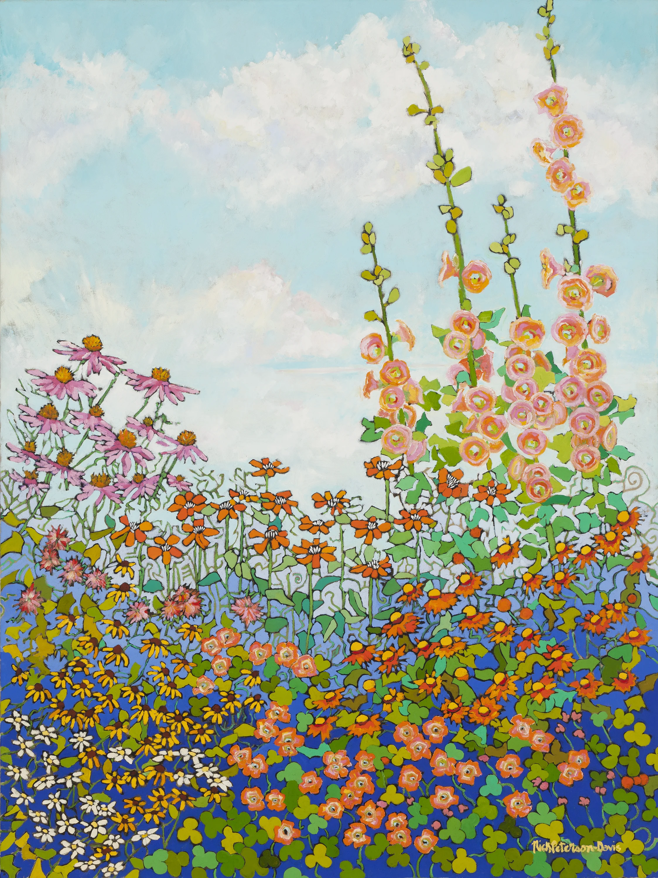 Summer Garden Three (36x48)