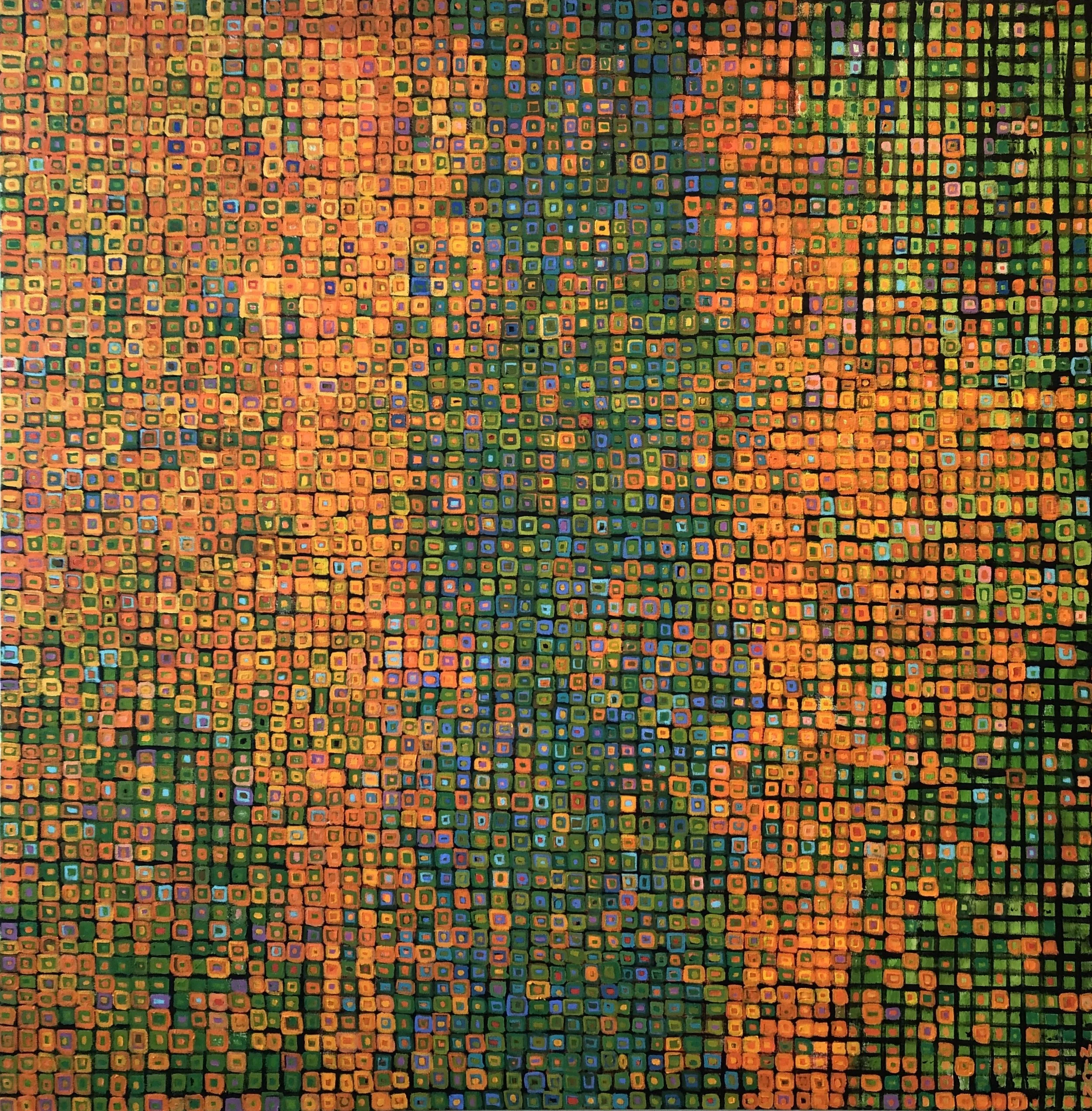 Color Study III 48x48 Oil Paint