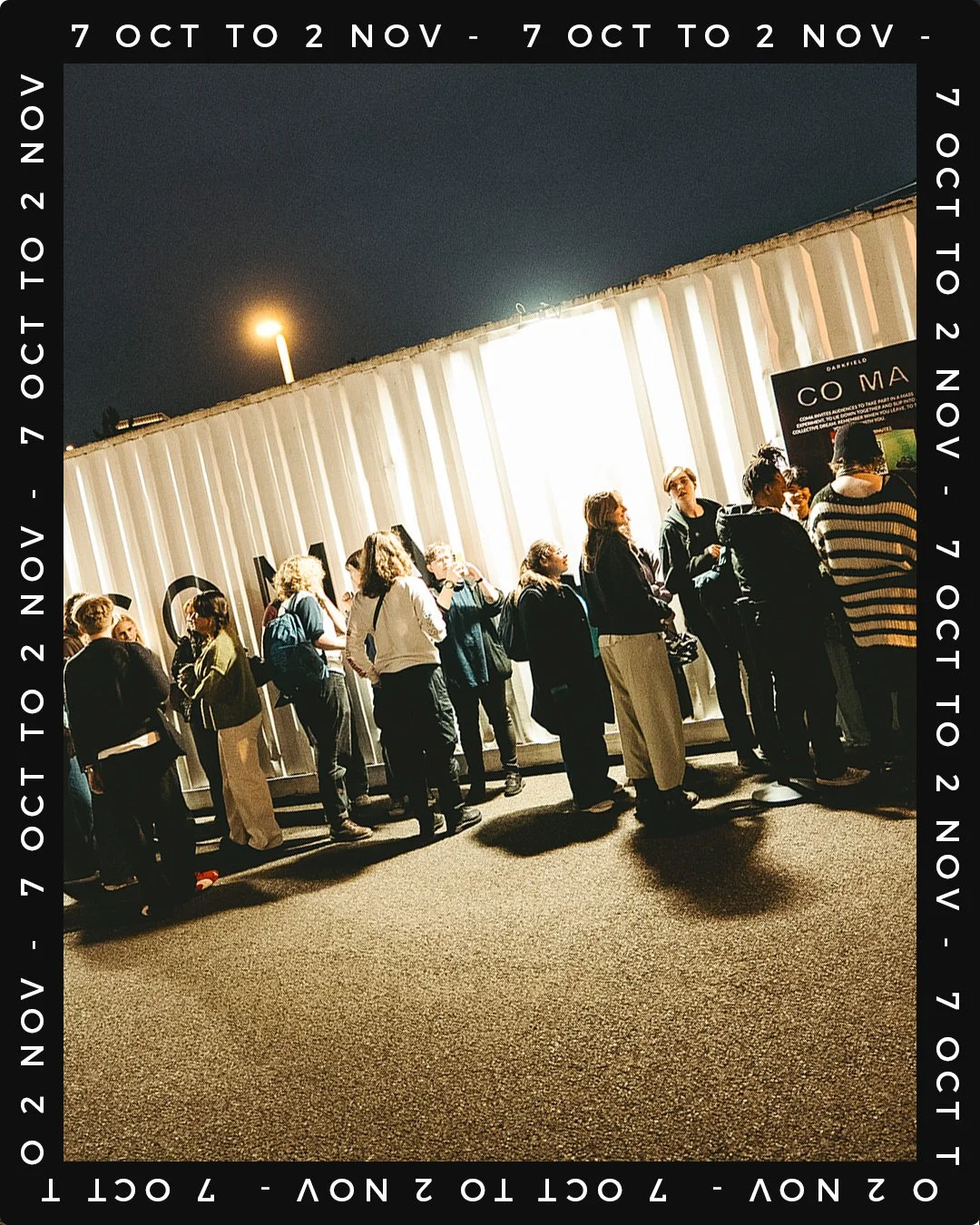 It's your final day to book and experience DARKFIELD: shows must end tonight! Shows are selling out but some final tickets are available for this evening. 

What an incredible run it has been! A huge thank you to @queenelizabetholympicpark for hostin