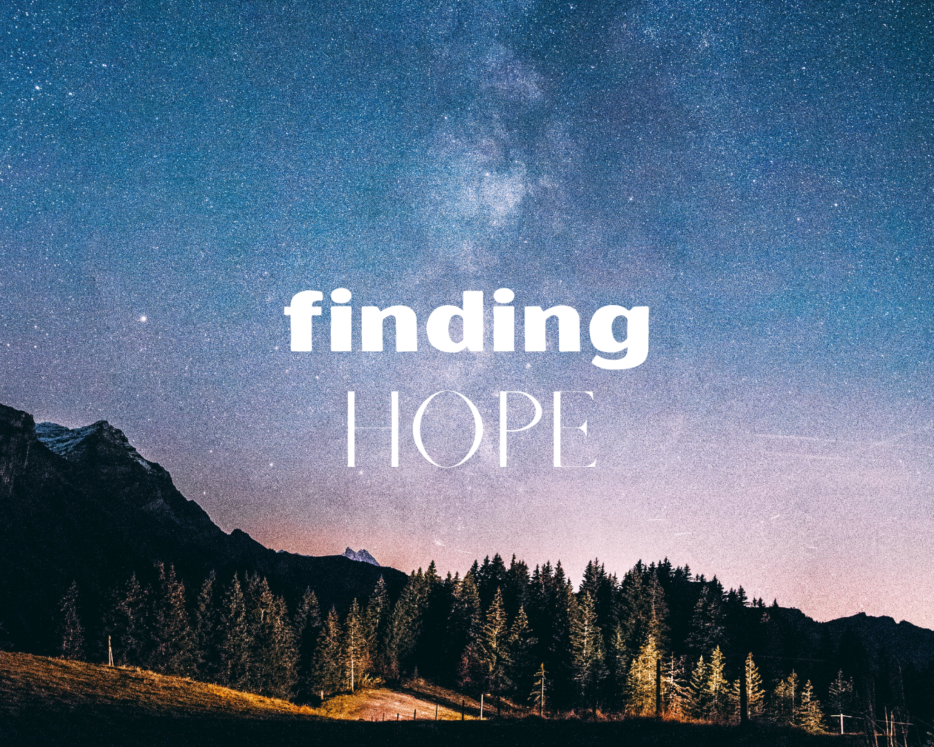 Finding hope