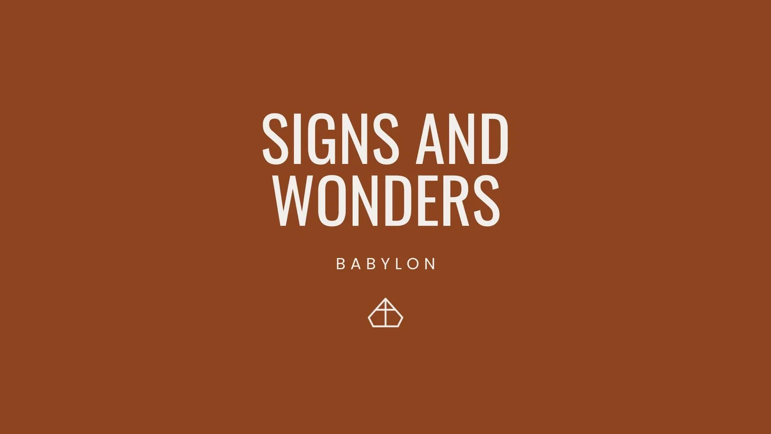 Signs and Wonders: Part Two episode artwork