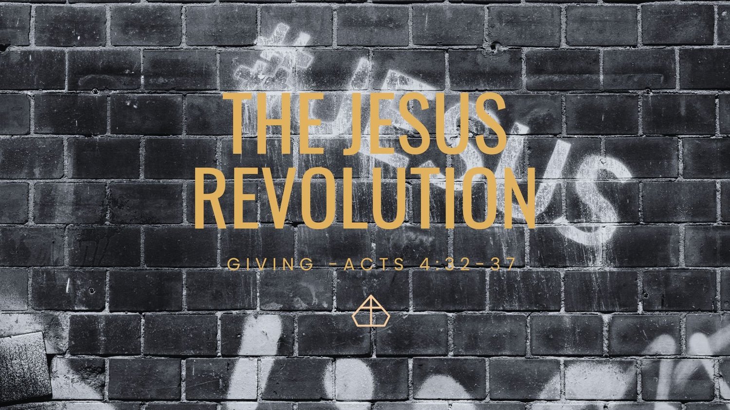 The Jesus Revolution: Giving